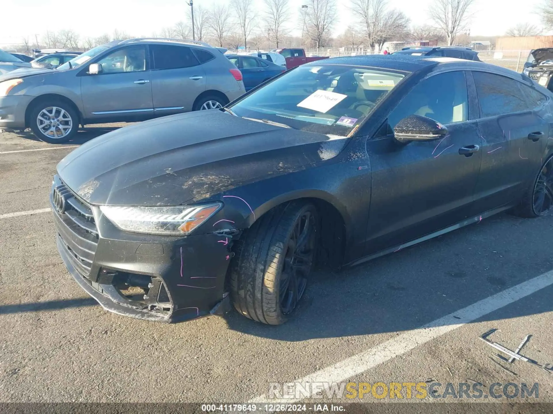 6 Photograph of a damaged car WAUV2AF28KN107511 AUDI A7 2019