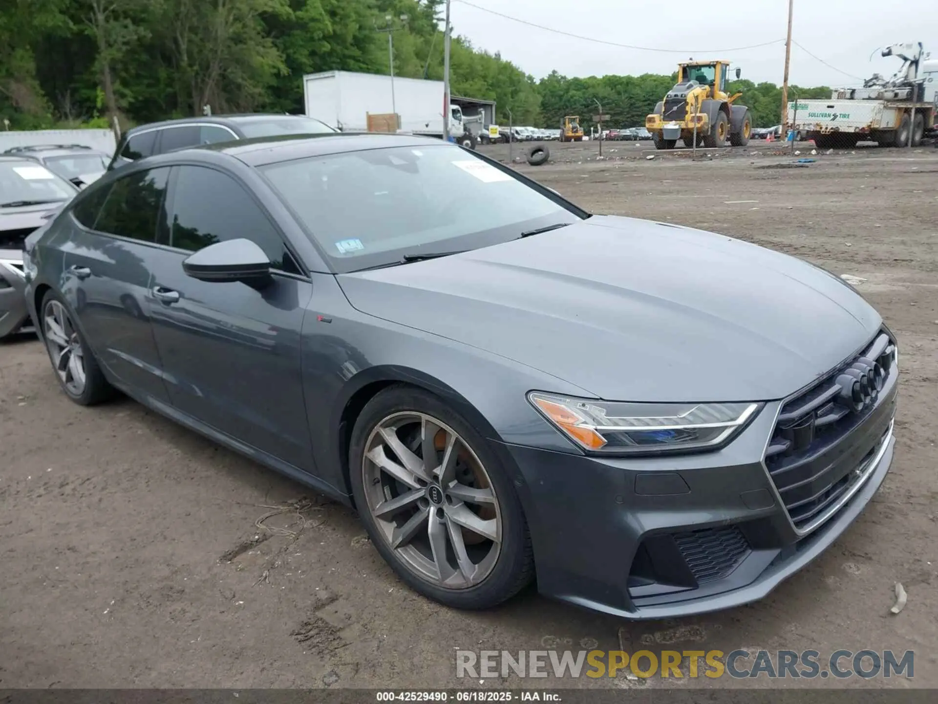1 Photograph of a damaged car WAUV2AF29KN022385 AUDI A7 2019