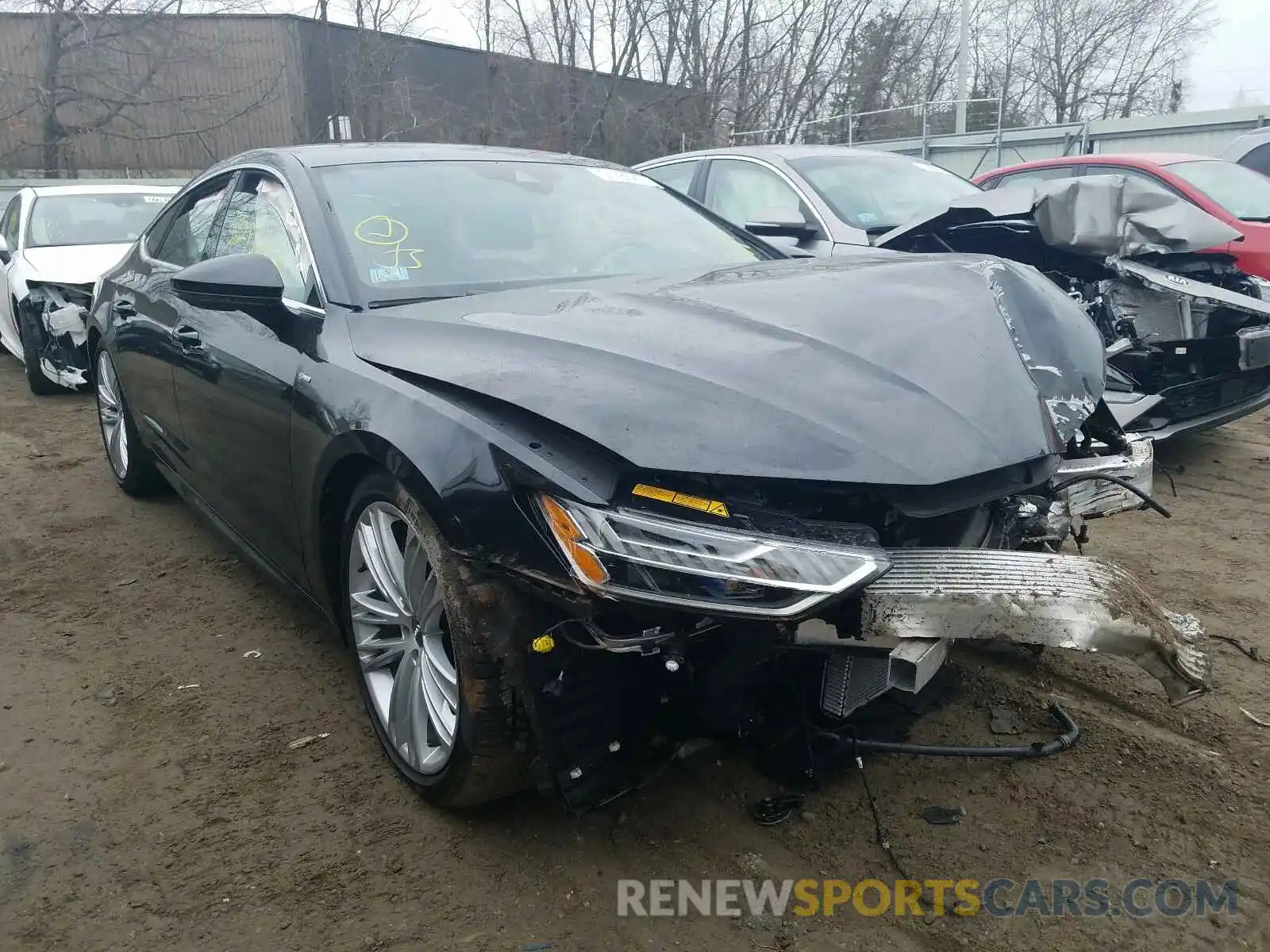 1 Photograph of a damaged car WAUV2AF29KN103919 AUDI A7 2019