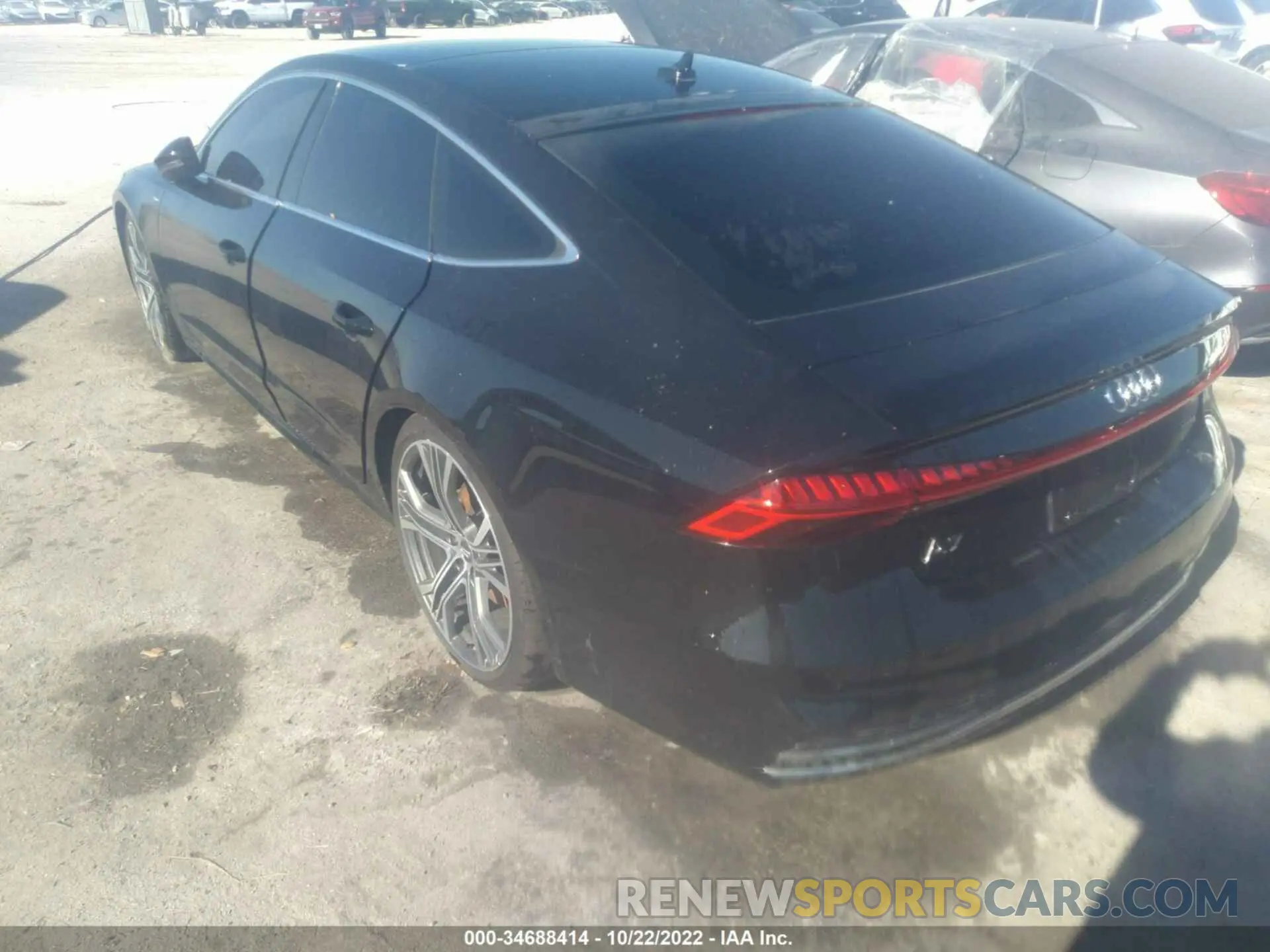 3 Photograph of a damaged car WAUV2AF2XKN030737 AUDI A7 2019