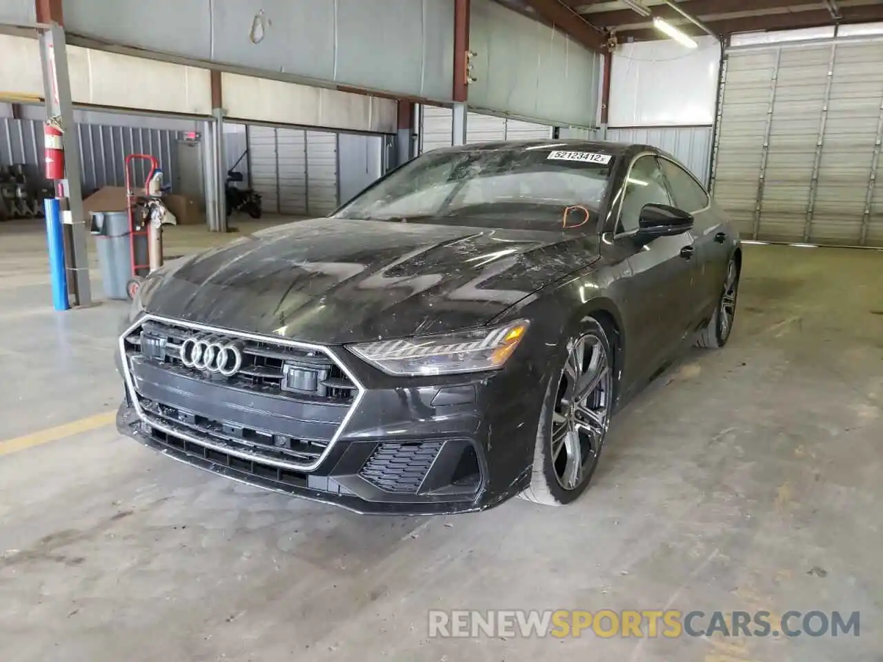 2 Photograph of a damaged car WAUV2AF2XKN084099 AUDI A7 2019