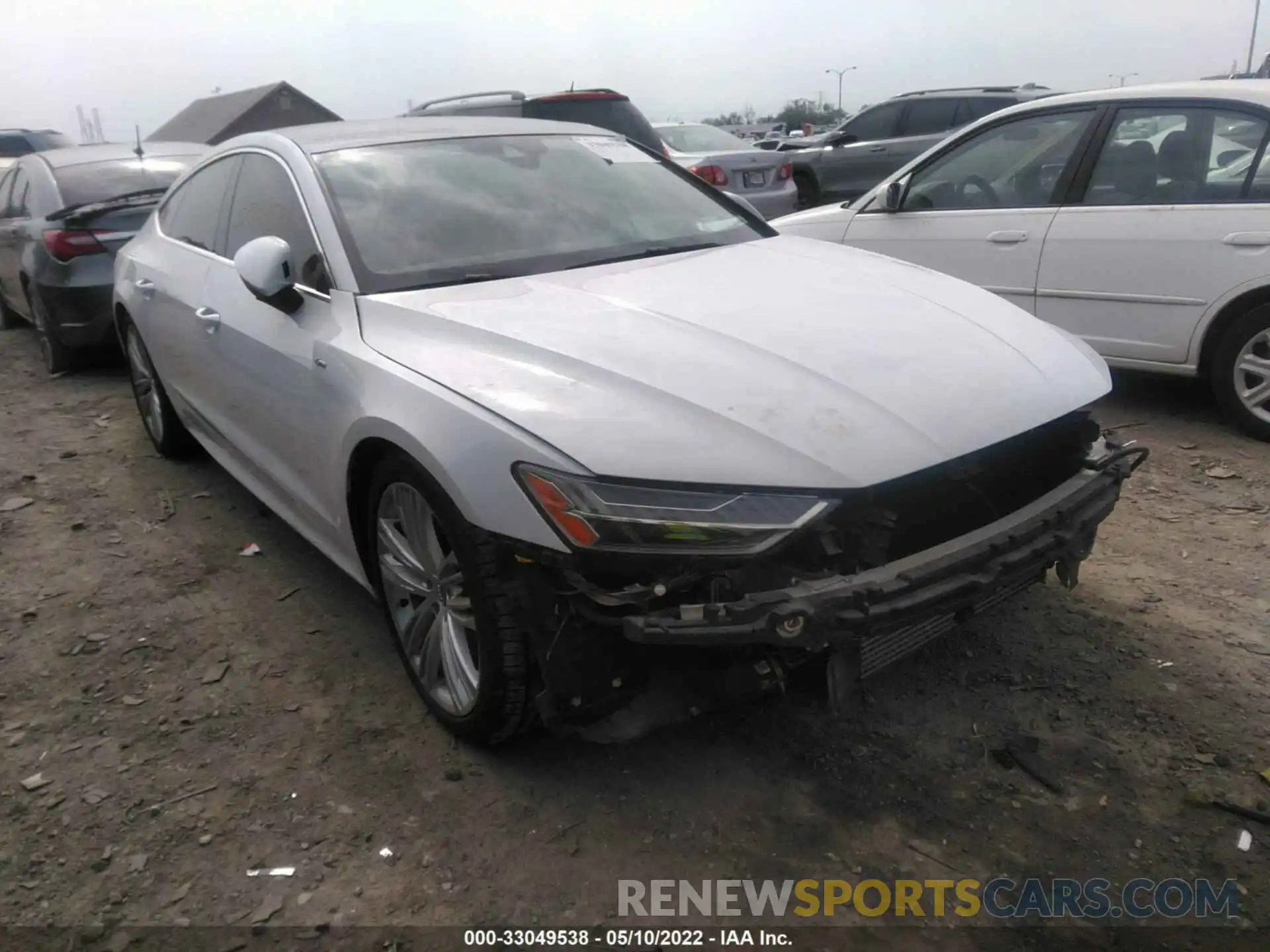 1 Photograph of a damaged car WAUV2BF23KN063021 AUDI A7 2019