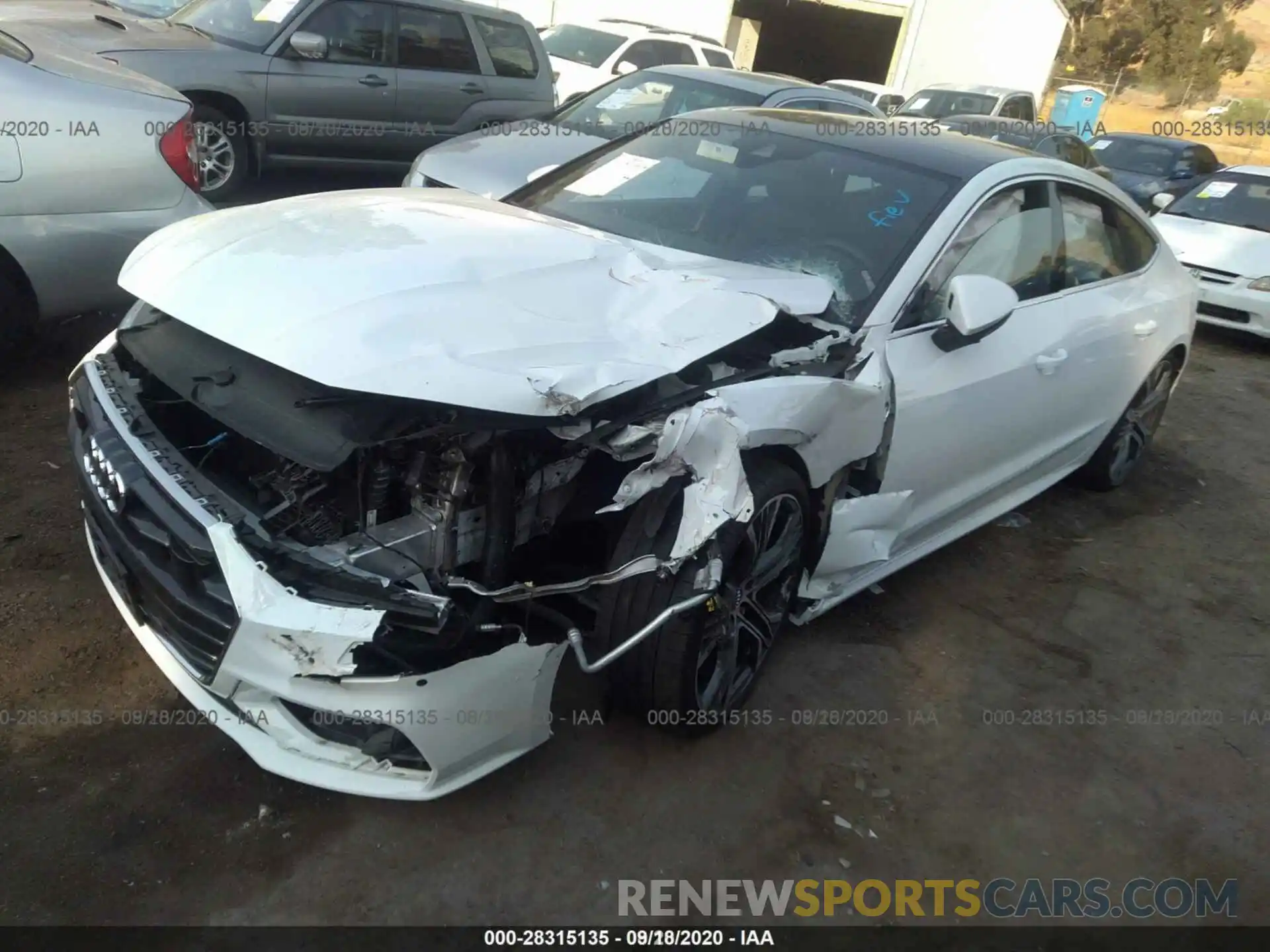 12 Photograph of a damaged car WAUV2BF26KN045659 AUDI A7 2019