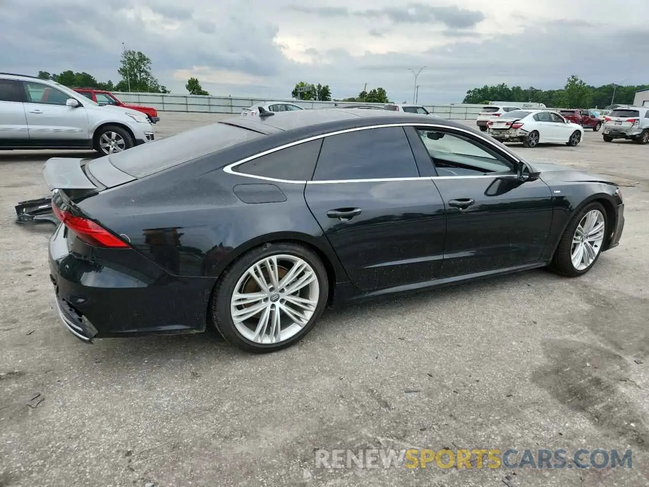 3 Photograph of a damaged car WAUV2BF26KN076166 AUDI A7 2019