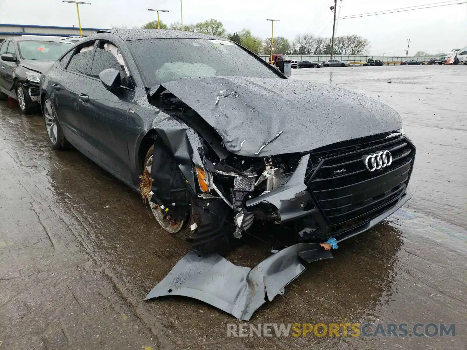 1 Photograph of a damaged car WAUU2AF24LN008150 AUDI A7 2020