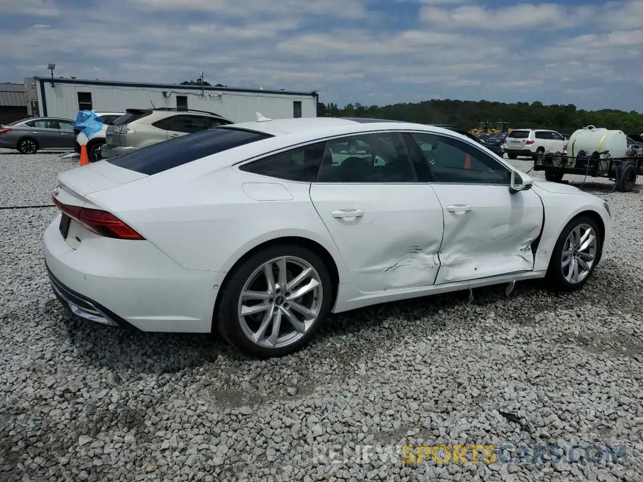3 Photograph of a damaged car WAUP2AF29MN034306 AUDI A7 2021
