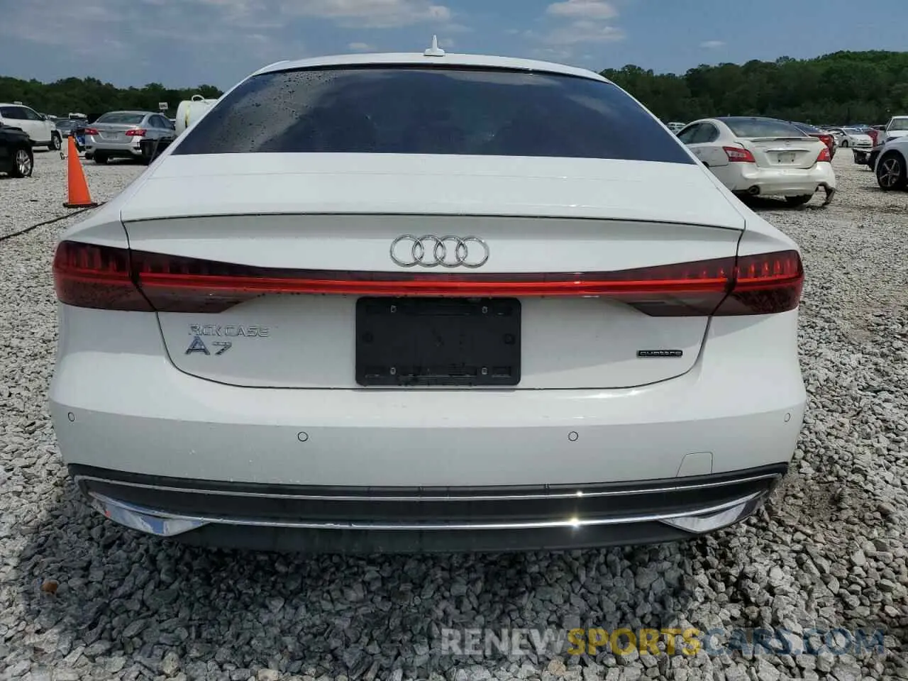 6 Photograph of a damaged car WAUP2AF29MN034306 AUDI A7 2021