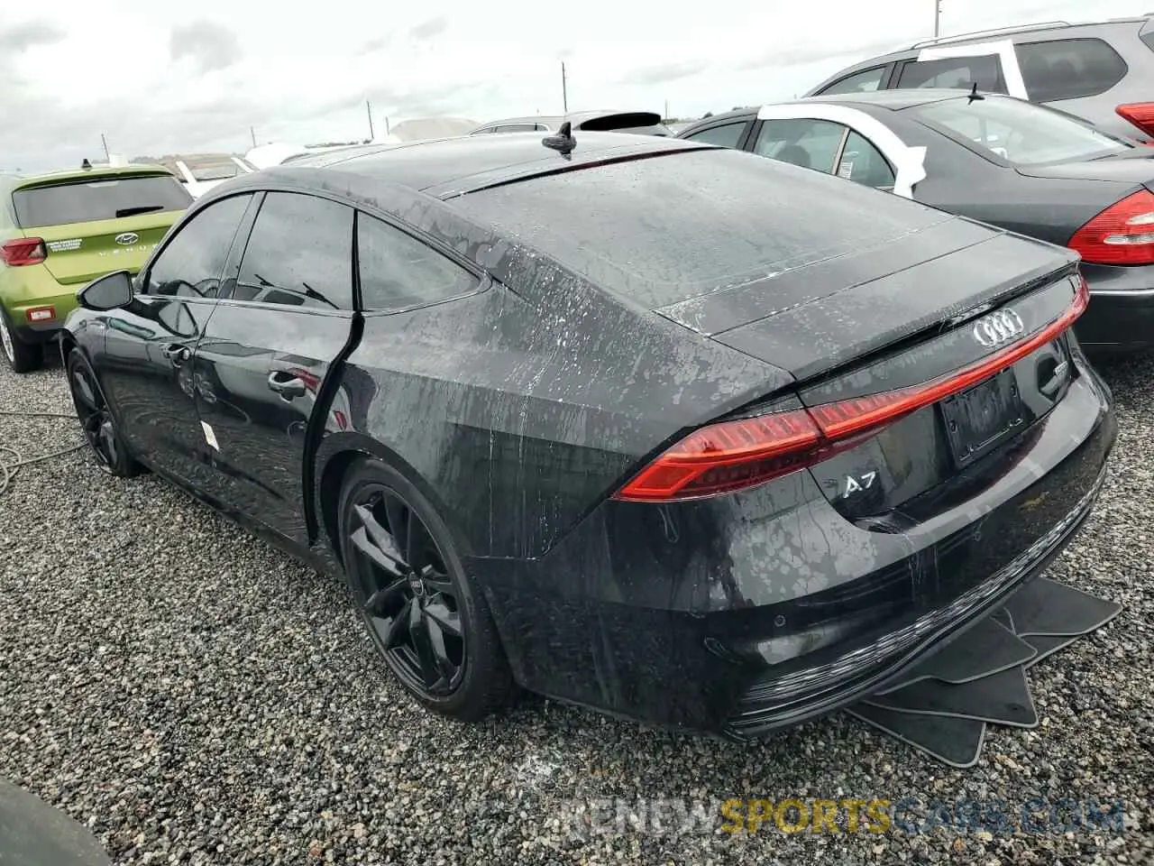 2 Photograph of a damaged car WAUU2AF2XMN029246 AUDI A7 2021