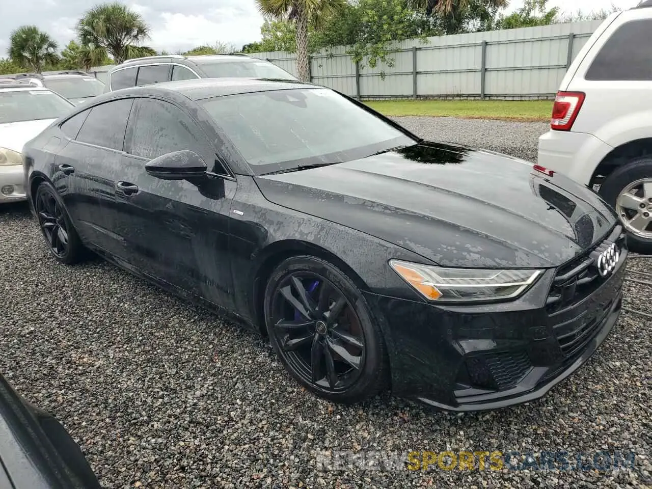 4 Photograph of a damaged car WAUU2AF2XMN029246 AUDI A7 2021