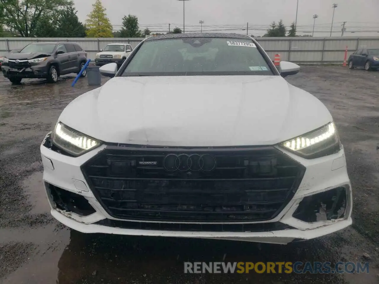 5 Photograph of a damaged car WAUVPBF29MN039021 AUDI A7 2021