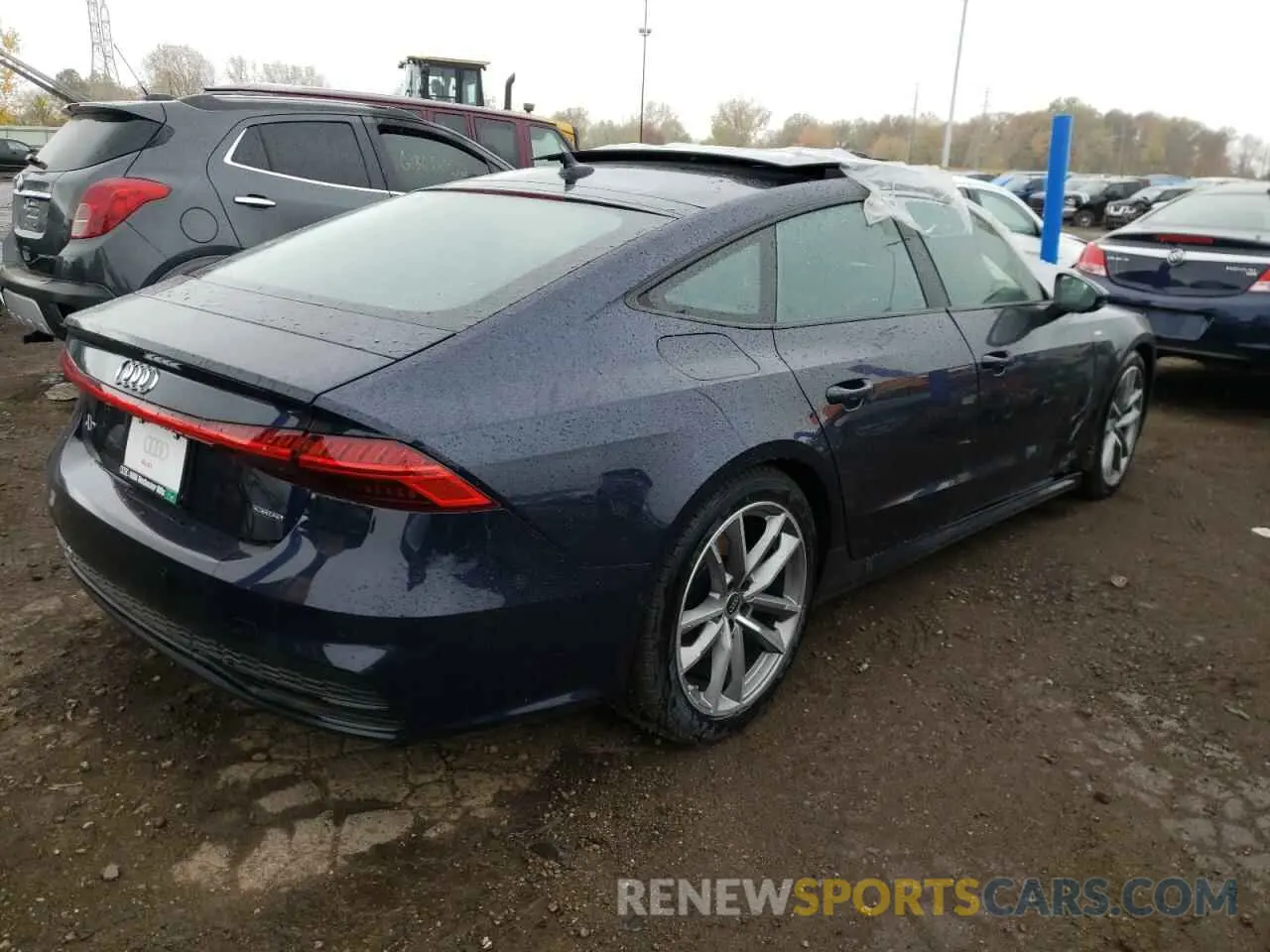 4 Photograph of a damaged car WAUU2BF25NN045782 AUDI A7 2022
