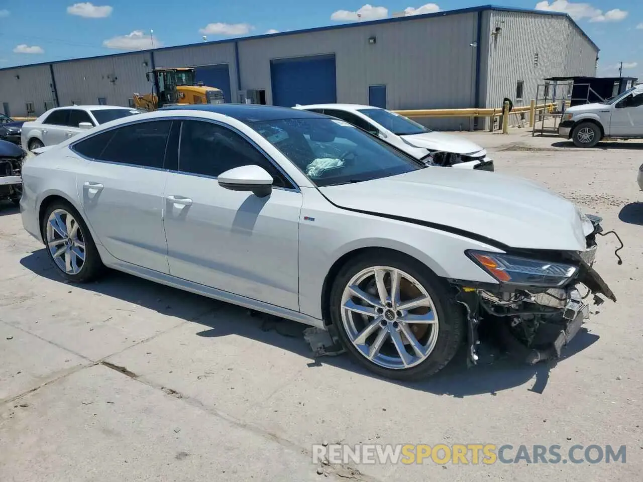 4 Photograph of a damaged car WAUV2BF27NN034321 AUDI A7 2022