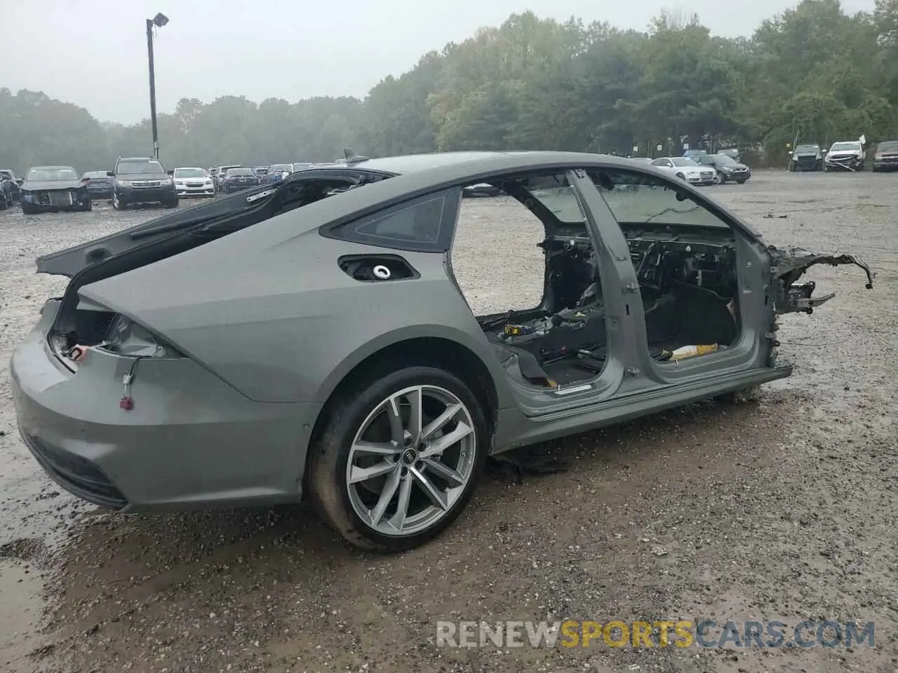 3 Photograph of a damaged car WAUU2BF21PN039674 AUDI A7 2023