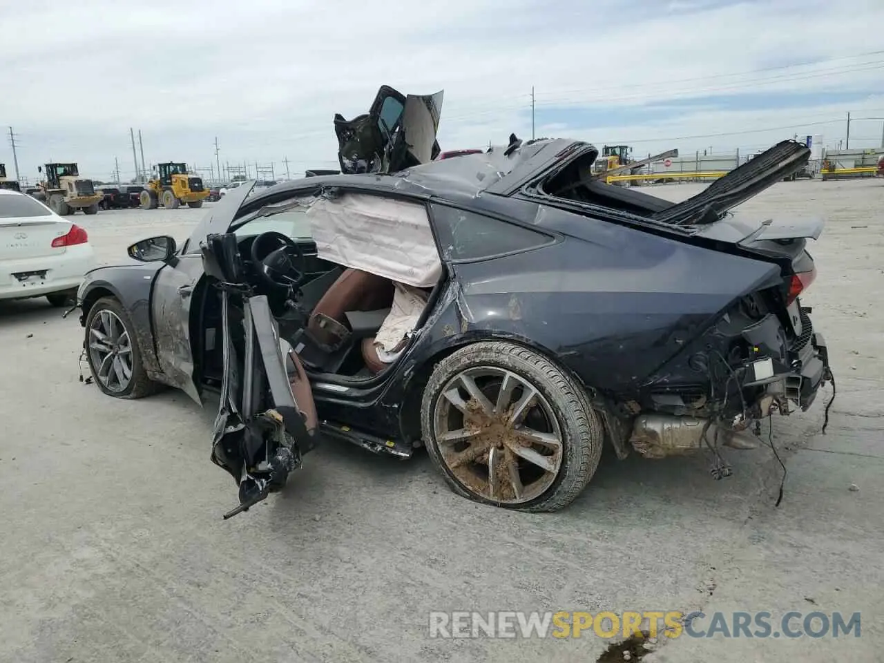 2 Photograph of a damaged car WAUV2BF25PN040234 AUDI A7 2023