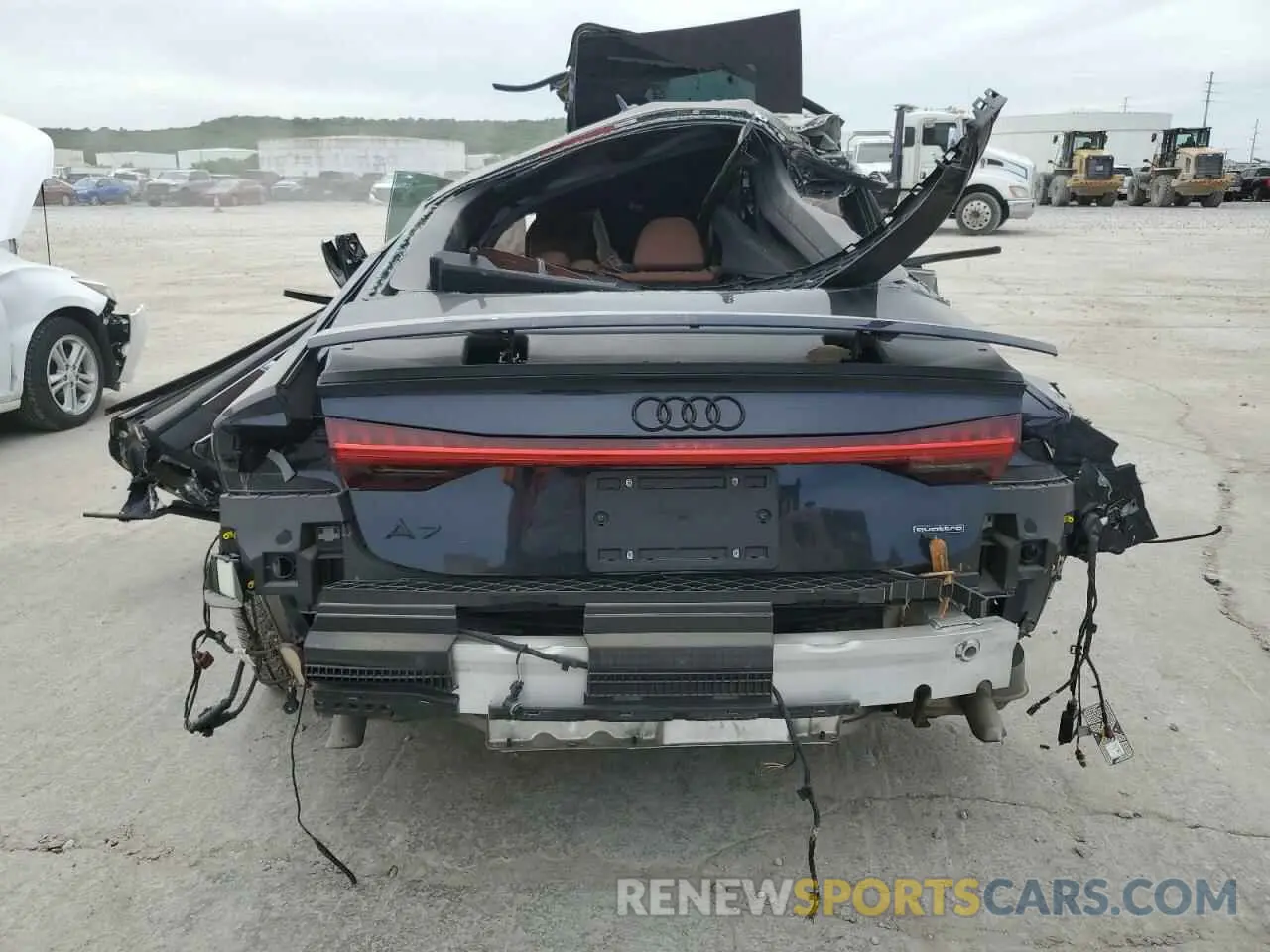 6 Photograph of a damaged car WAUV2BF25PN040234 AUDI A7 2023