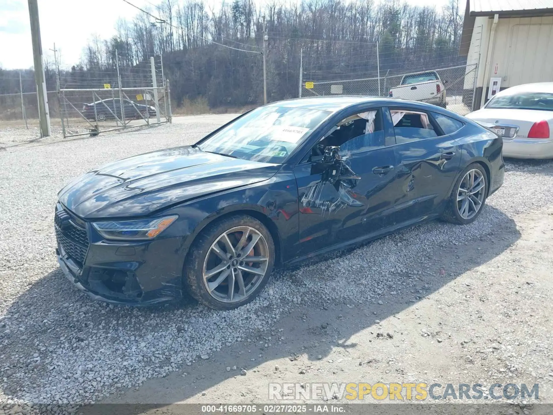 2 Photograph of a damaged car WAUV2AF27LN002346 AUDI A7 SPORTBACK 2020