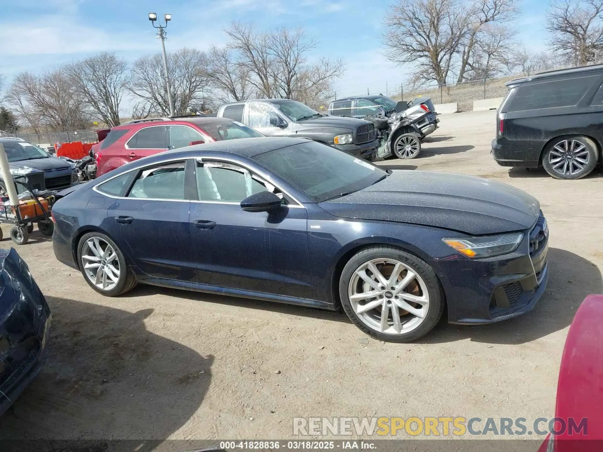 13 Photograph of a damaged car WAUU2AF21MN046713 AUDI A7 SPORTBACK 2021