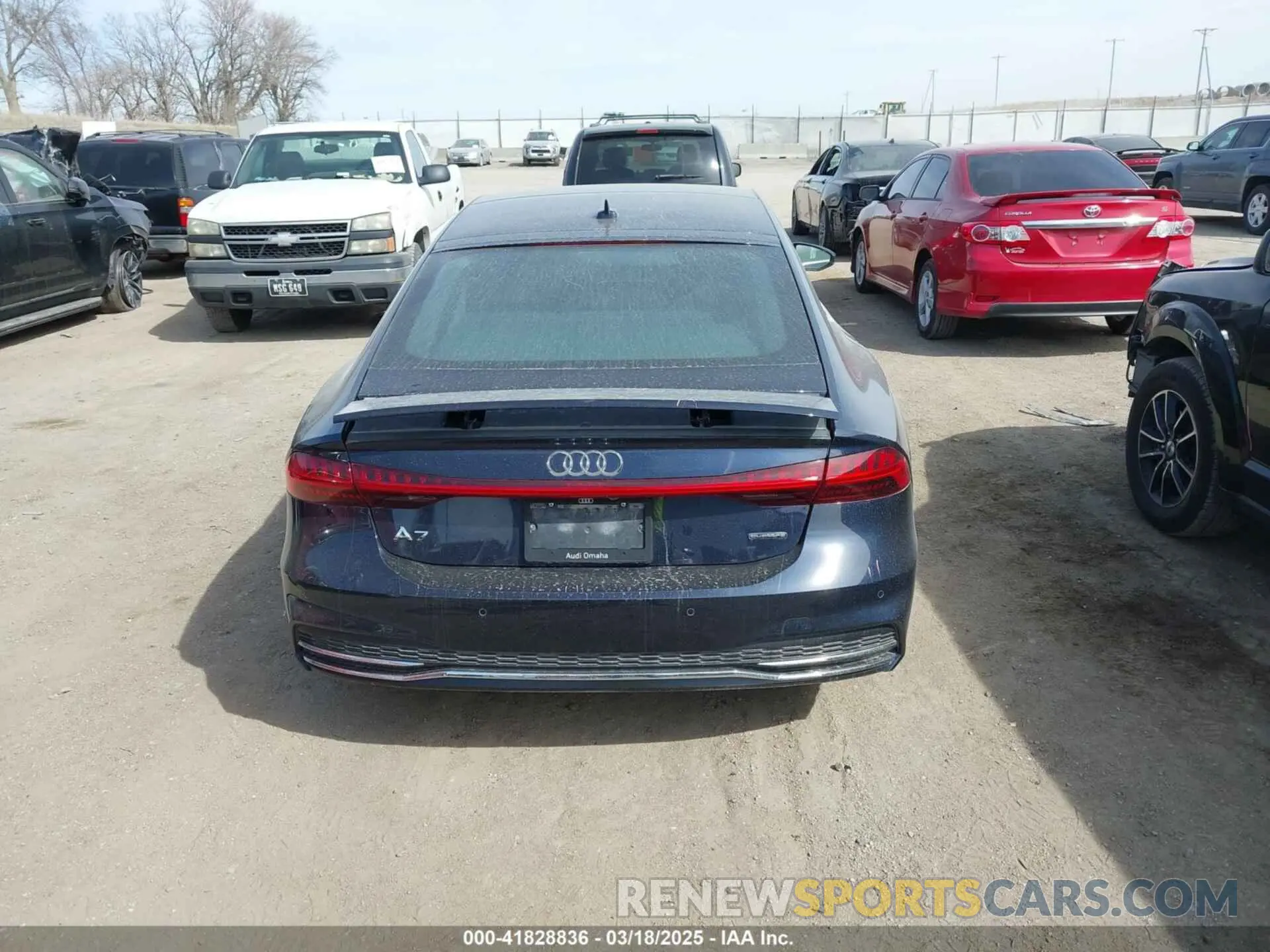 16 Photograph of a damaged car WAUU2AF21MN046713 AUDI A7 SPORTBACK 2021