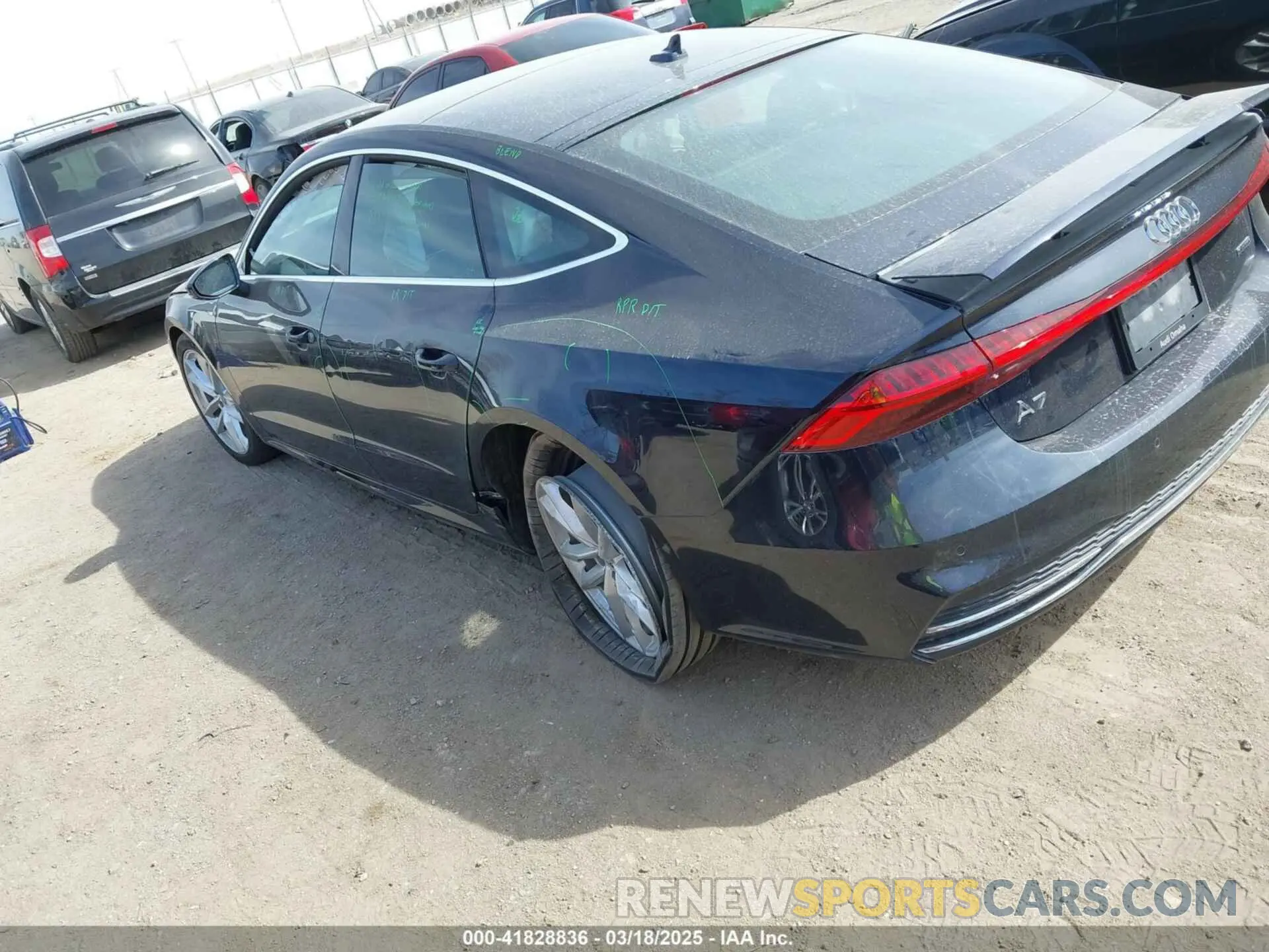 3 Photograph of a damaged car WAUU2AF21MN046713 AUDI A7 SPORTBACK 2021