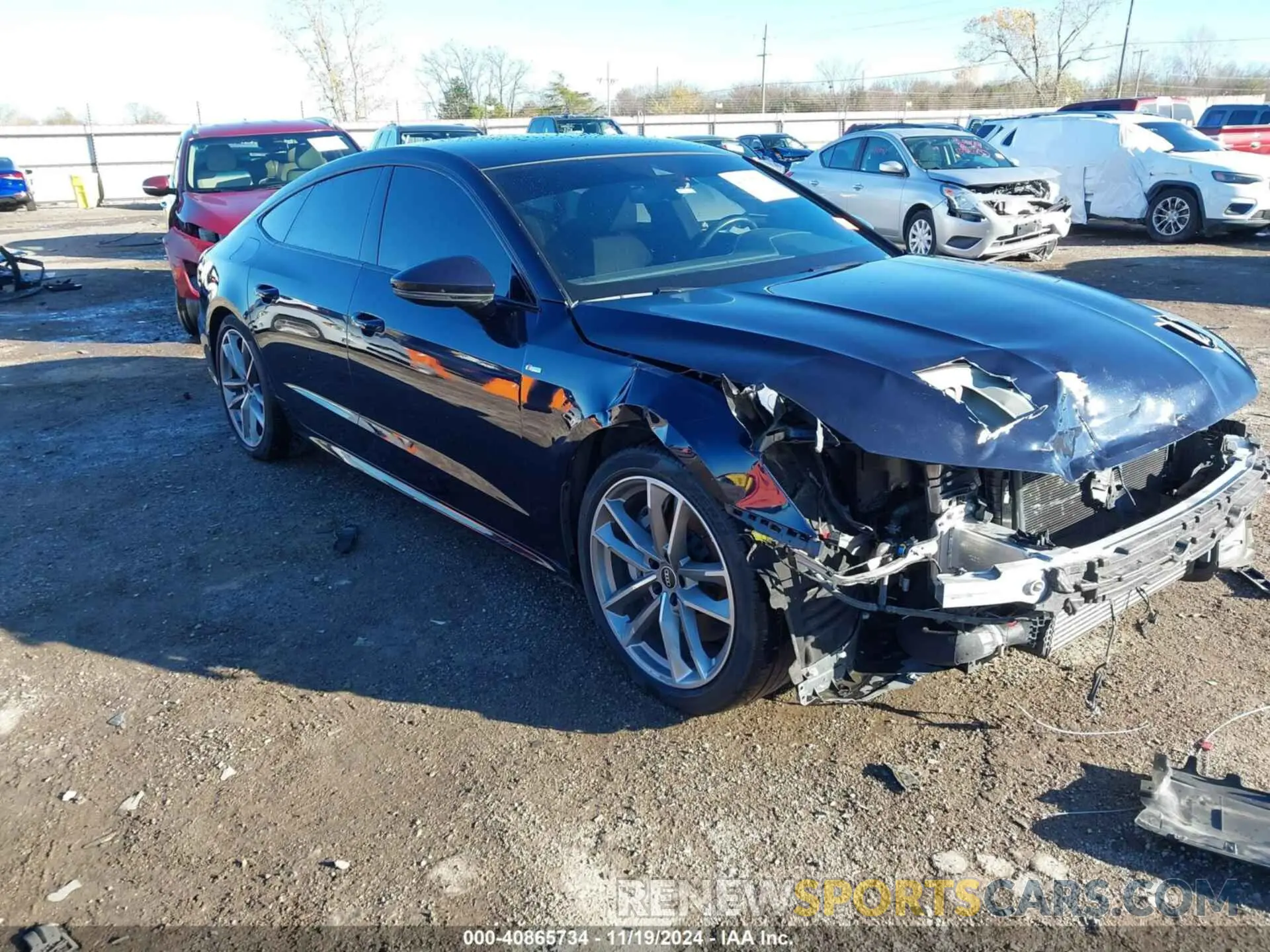 1 Photograph of a damaged car WAUU2AF27MN044545 AUDI A7 SPORTBACK 2021