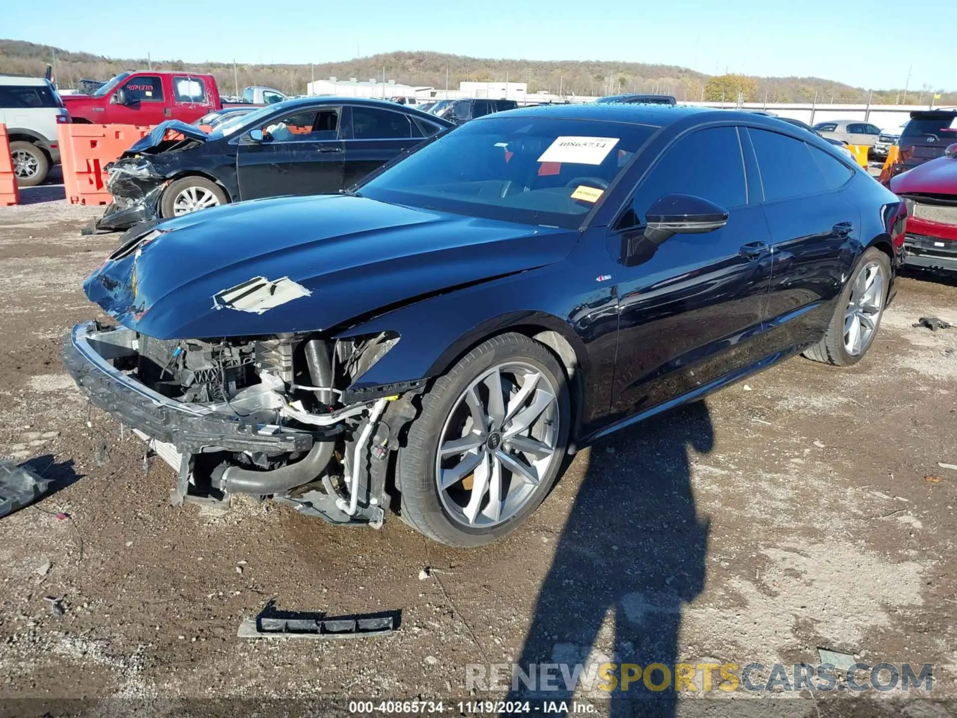 2 Photograph of a damaged car WAUU2AF27MN044545 AUDI A7 SPORTBACK 2021