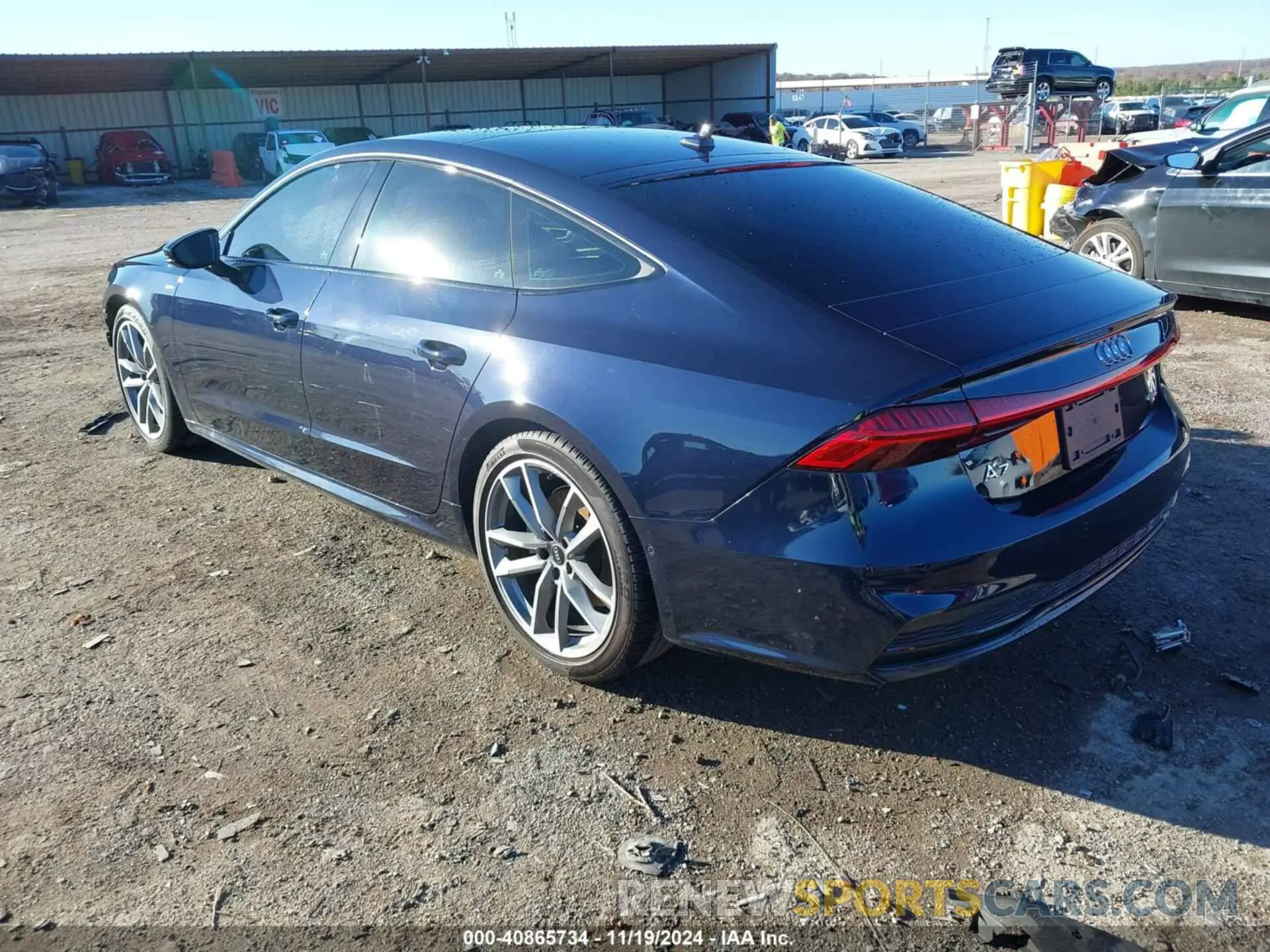 3 Photograph of a damaged car WAUU2AF27MN044545 AUDI A7 SPORTBACK 2021