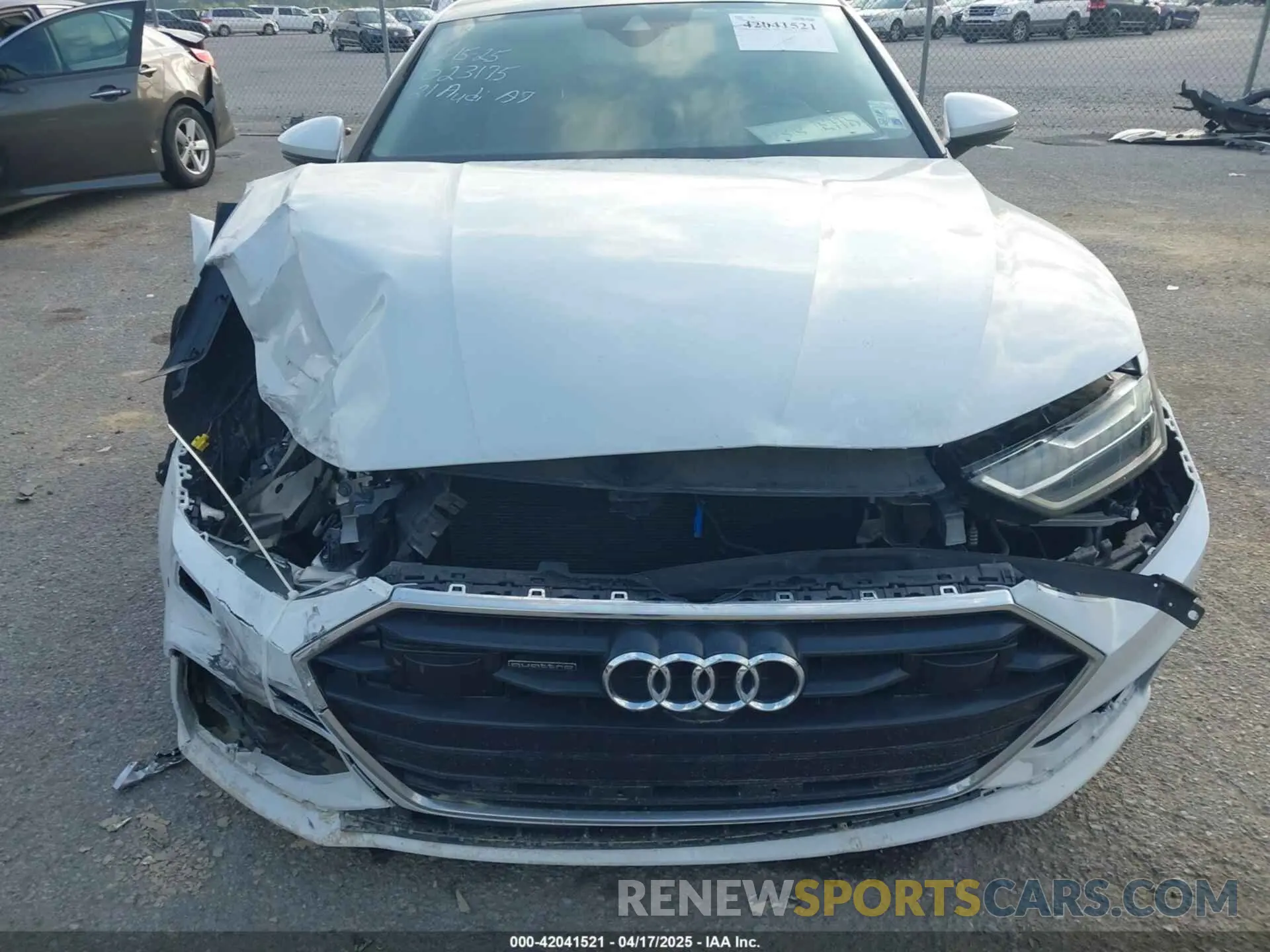 12 Photograph of a damaged car WAUV2AF2XMN023175 AUDI A7 SPORTBACK 2021