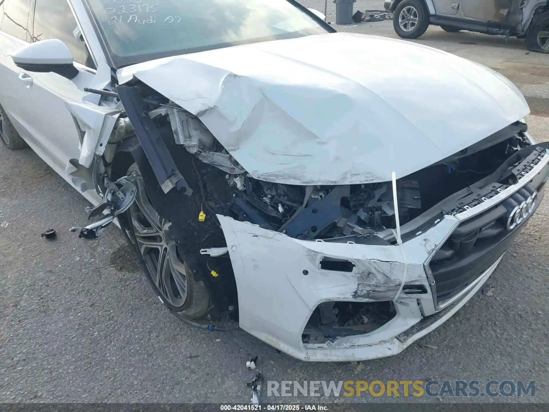 6 Photograph of a damaged car WAUV2AF2XMN023175 AUDI A7 SPORTBACK 2021