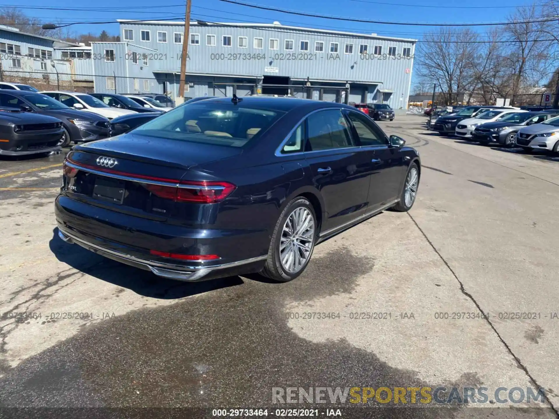 4 Photograph of a damaged car WAU8DAF80KN002330 AUDI A8 2019