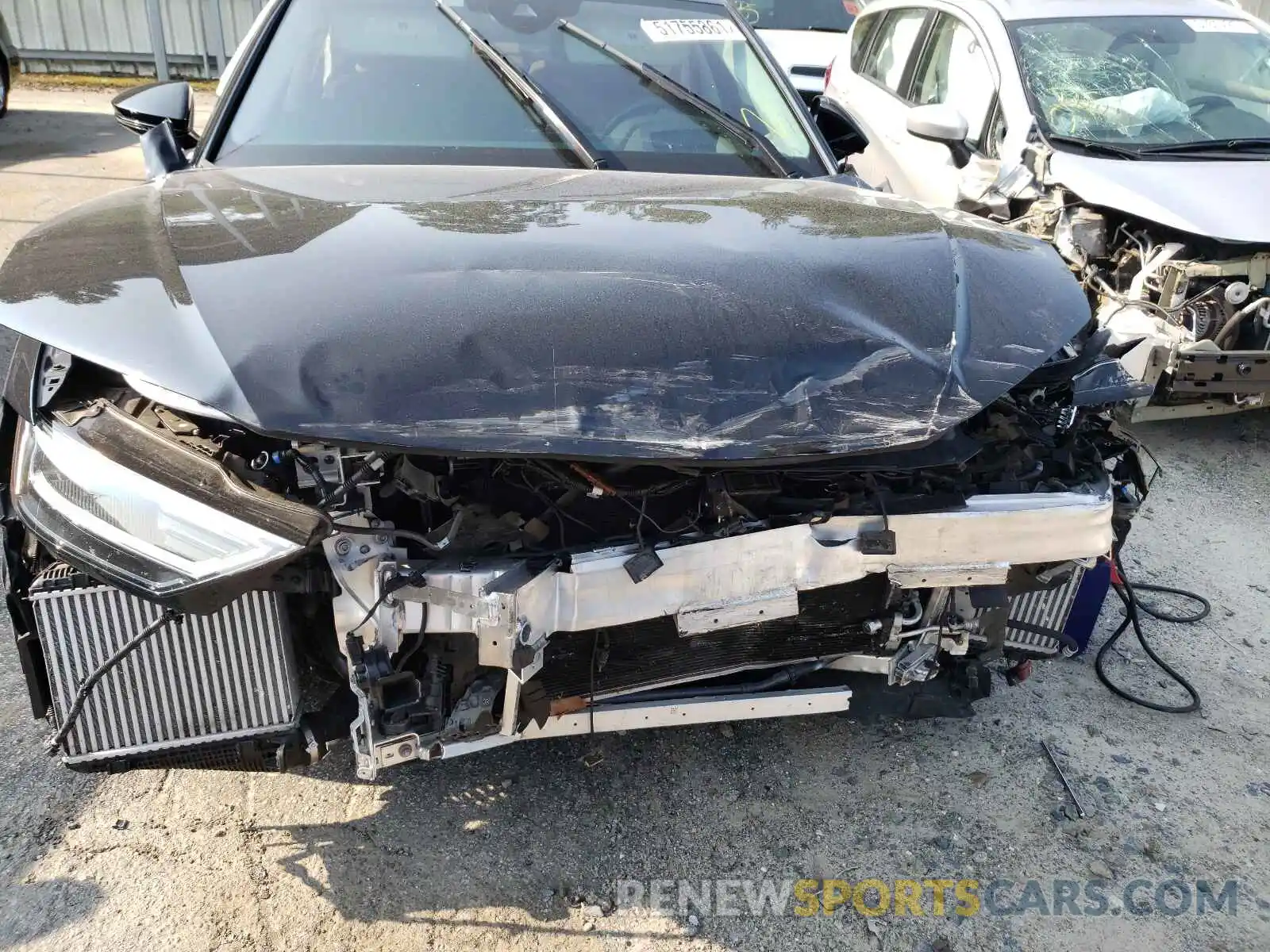 9 Photograph of a damaged car WAU8DAF80KN007978 AUDI A8 2019