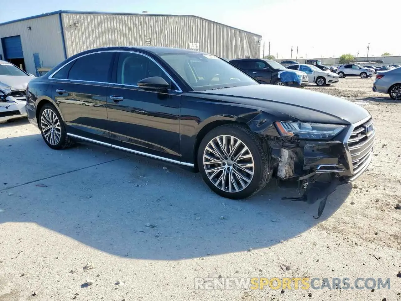 4 Photograph of a damaged car WAU8DAF80KN011030 AUDI A8 2019