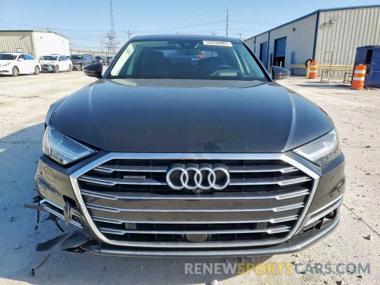 5 Photograph of a damaged car WAU8DAF80KN011030 AUDI A8 2019