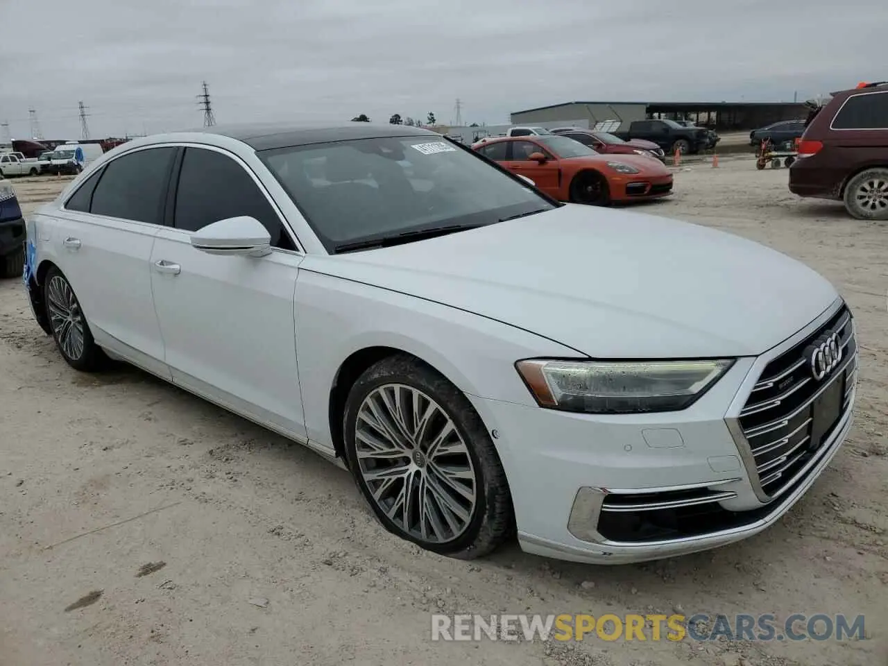 4 Photograph of a damaged car WAU8DAF82KN014043 AUDI A8 2019