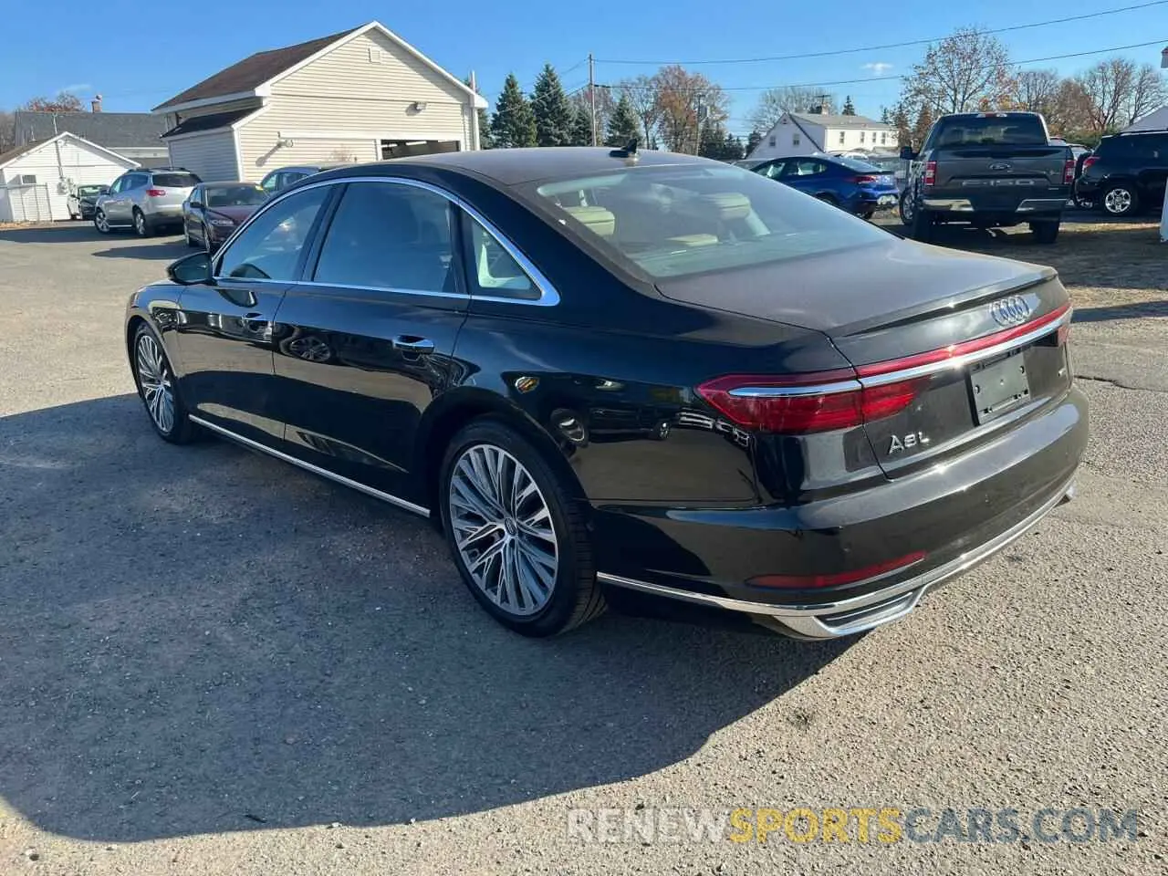 2 Photograph of a damaged car WAU8DAF83KN008641 AUDI A8 2019