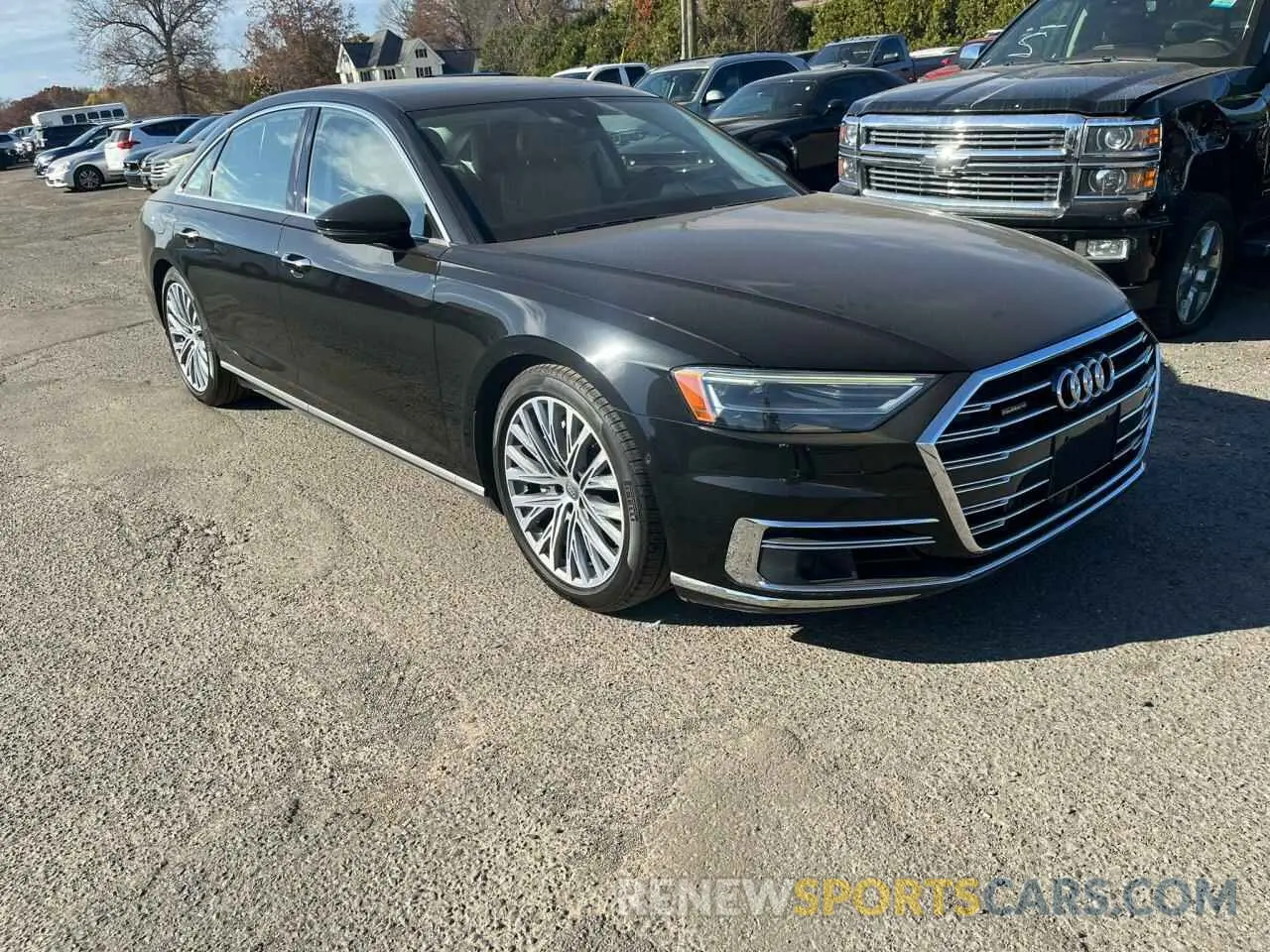 4 Photograph of a damaged car WAU8DAF83KN008641 AUDI A8 2019