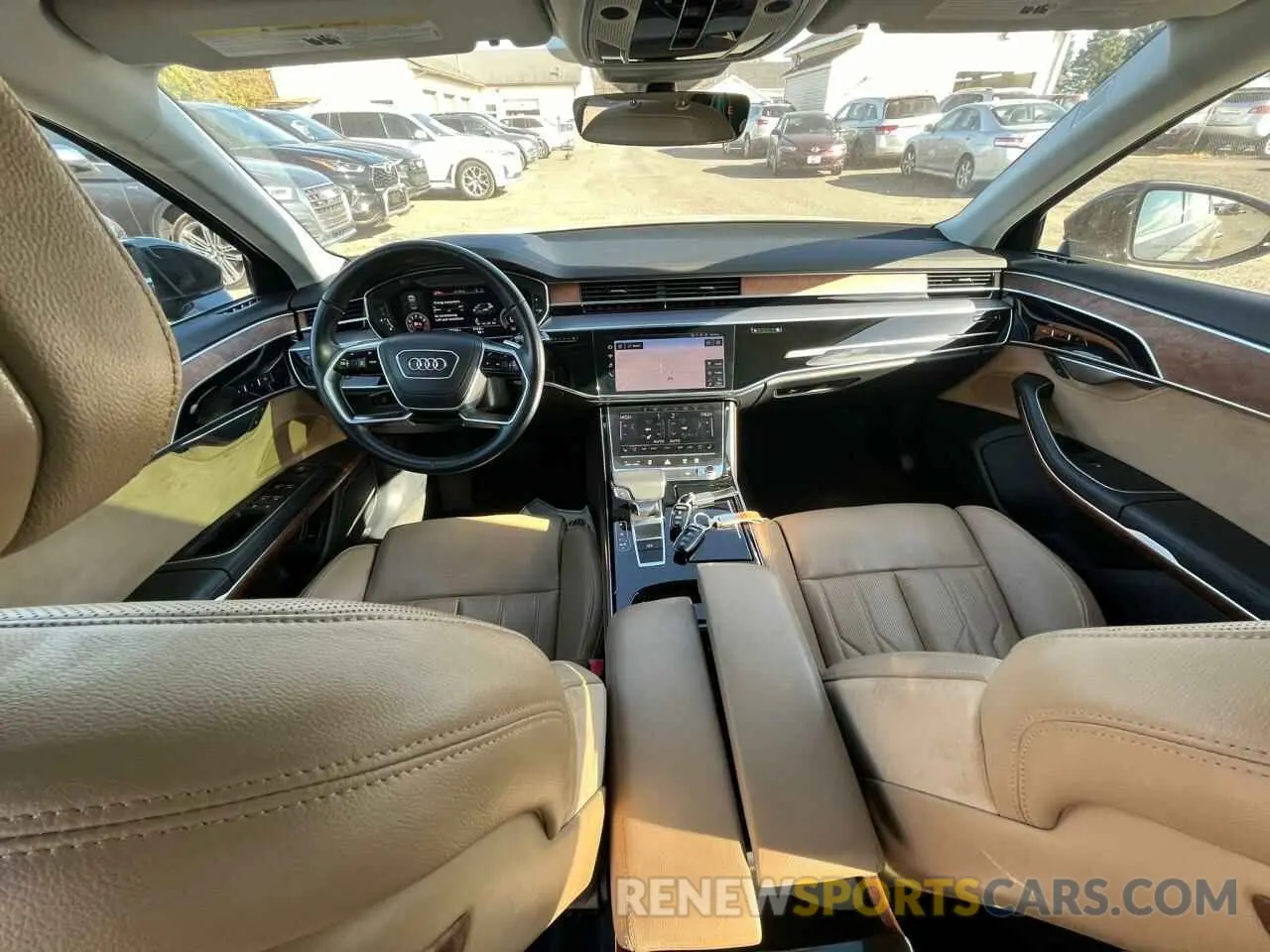 6 Photograph of a damaged car WAU8DAF83KN008641 AUDI A8 2019