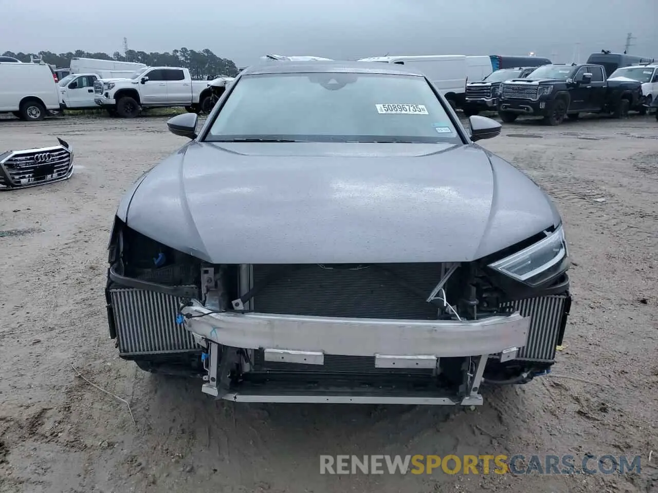 5 Photograph of a damaged car WAU8DAF83KN009594 AUDI A8 2019