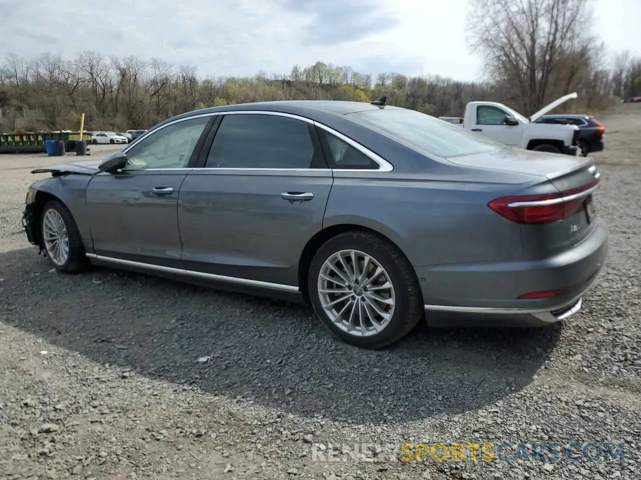2 Photograph of a damaged car WAU8DAF83KN010101 AUDI A8 2019