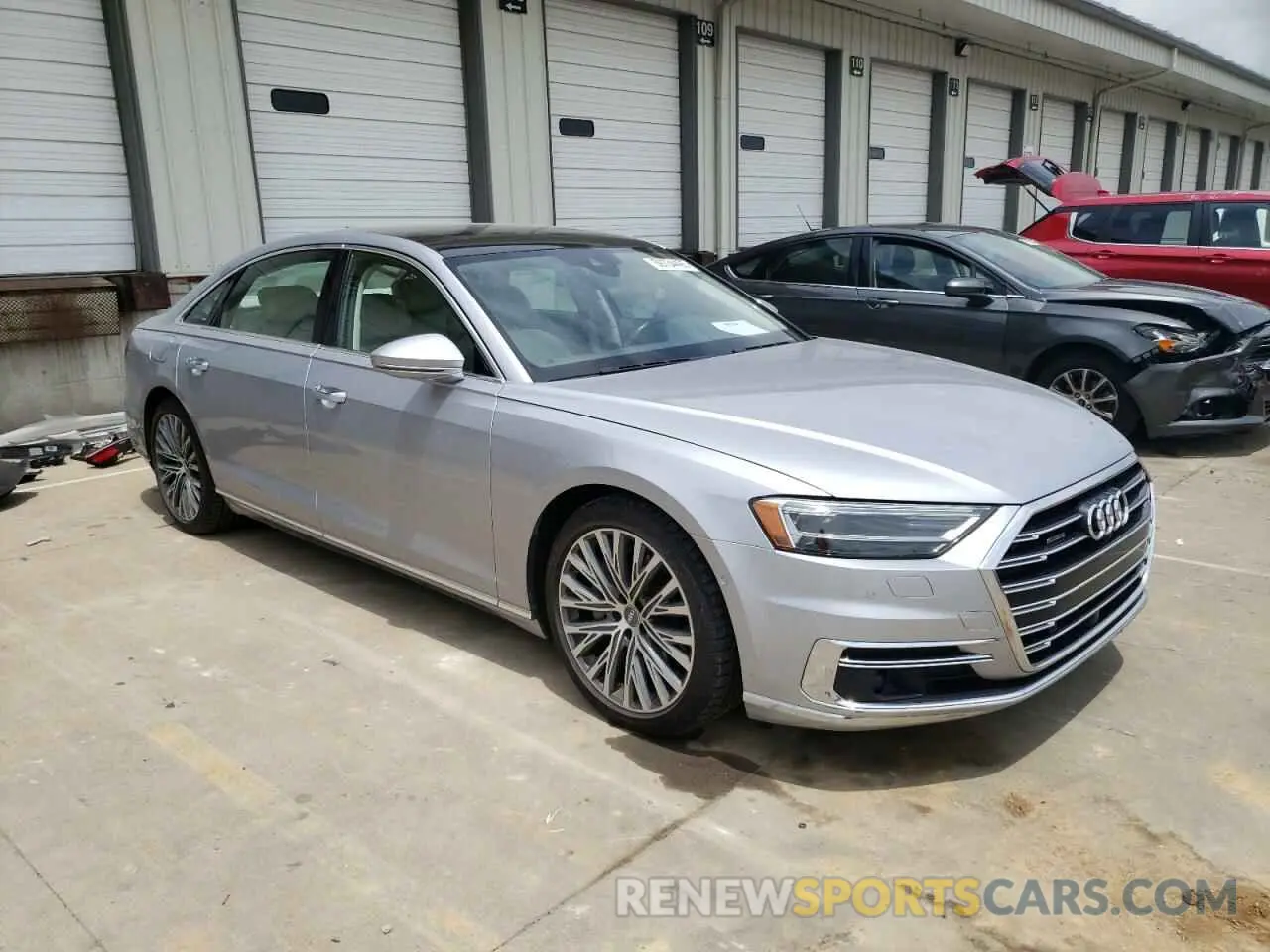 4 Photograph of a damaged car WAU8DAF83KN010955 AUDI A8 2019