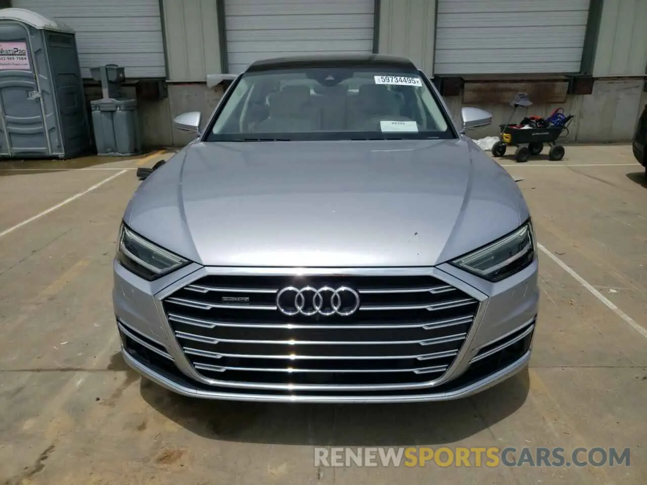 5 Photograph of a damaged car WAU8DAF83KN010955 AUDI A8 2019