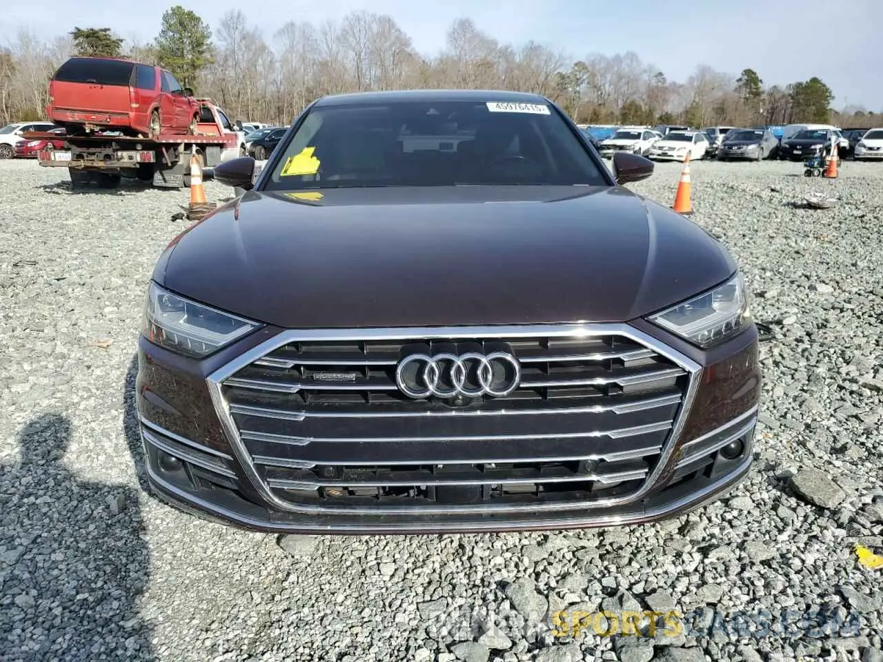 5 Photograph of a damaged car WAU8DAF83KN014441 AUDI A8 2019