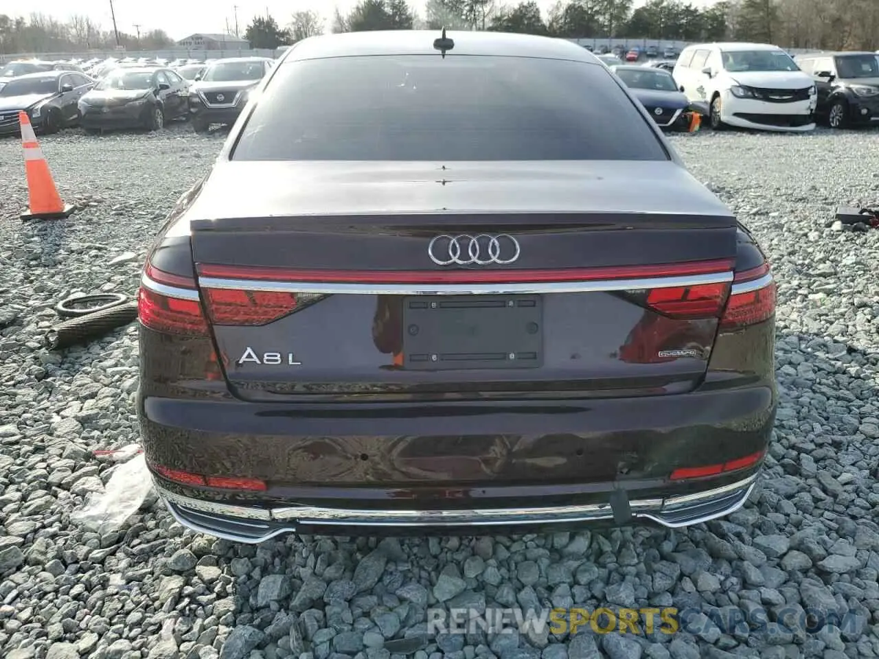 6 Photograph of a damaged car WAU8DAF83KN014441 AUDI A8 2019