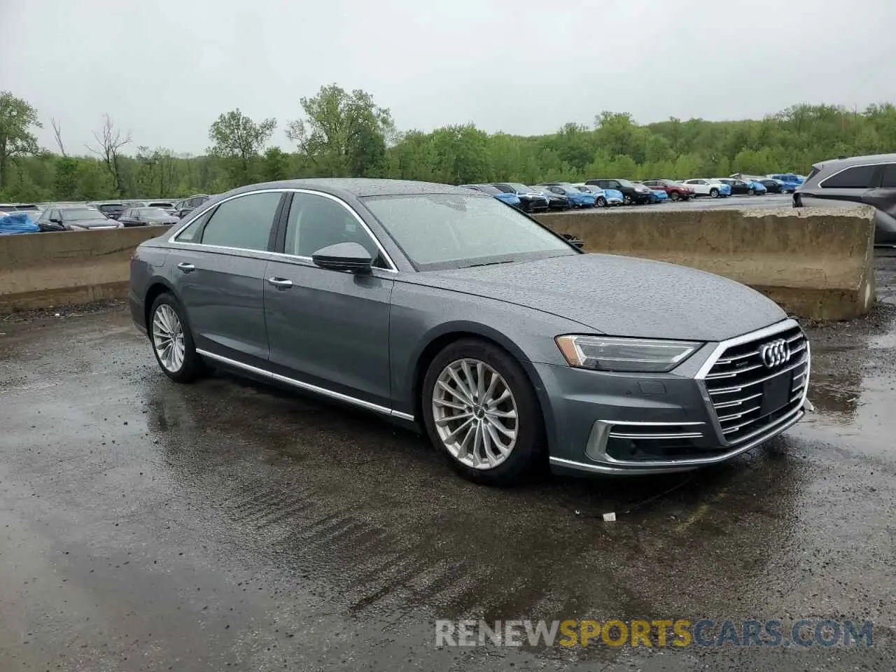 4 Photograph of a damaged car WAU8DAF83KN018621 AUDI A8 2019