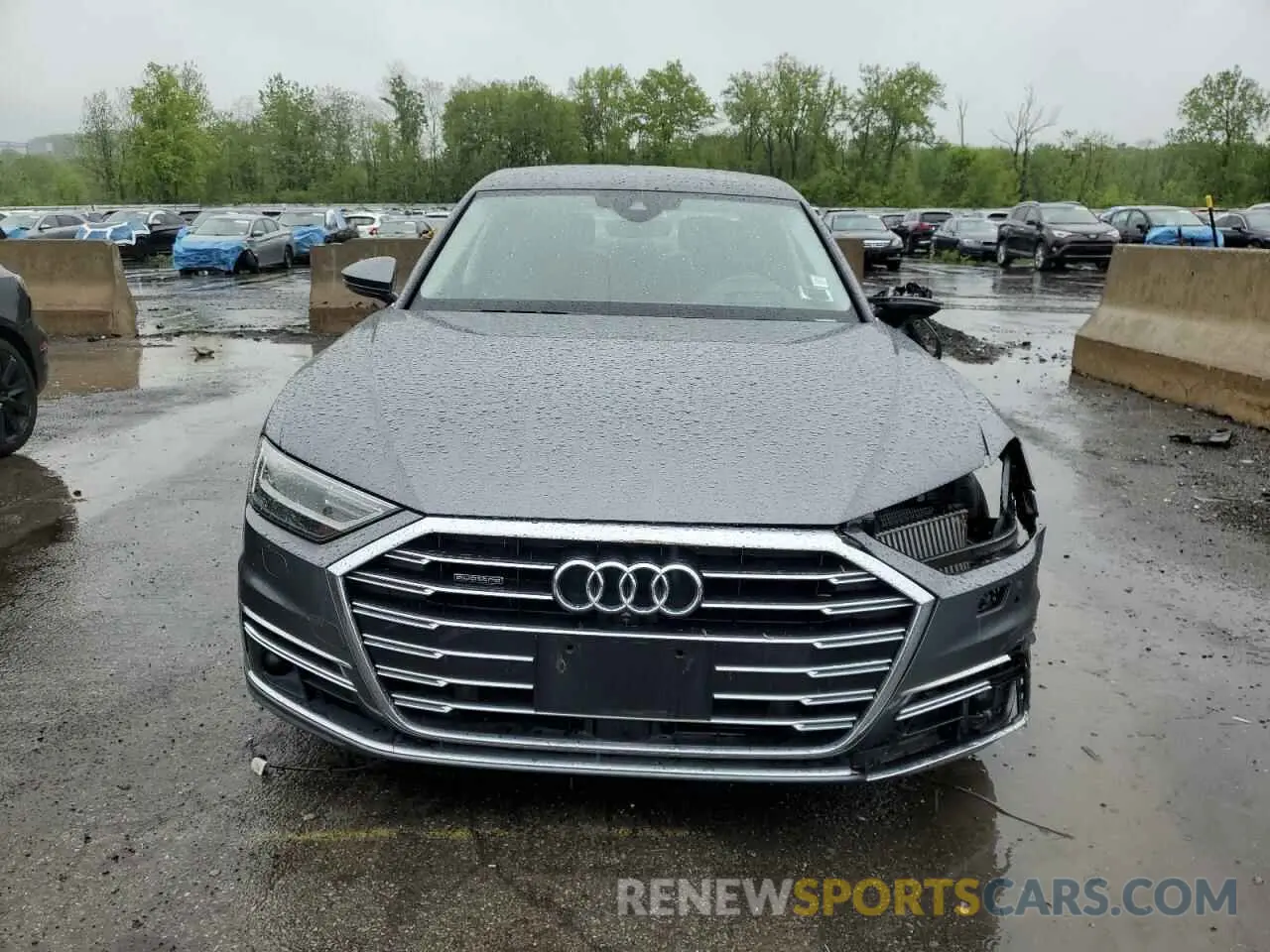 5 Photograph of a damaged car WAU8DAF83KN018621 AUDI A8 2019