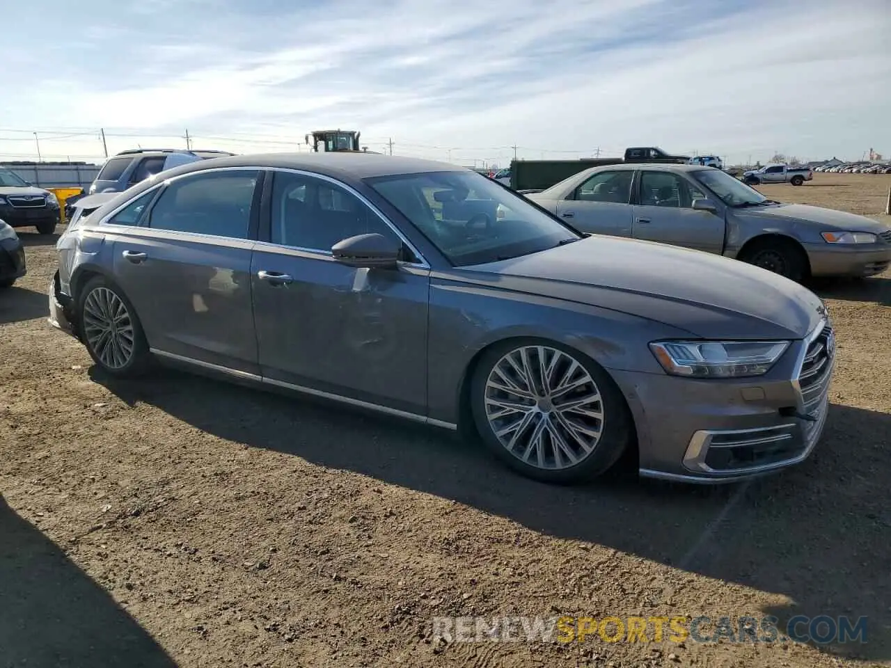 4 Photograph of a damaged car WAU8DAF84KN008101 AUDI A8 2019
