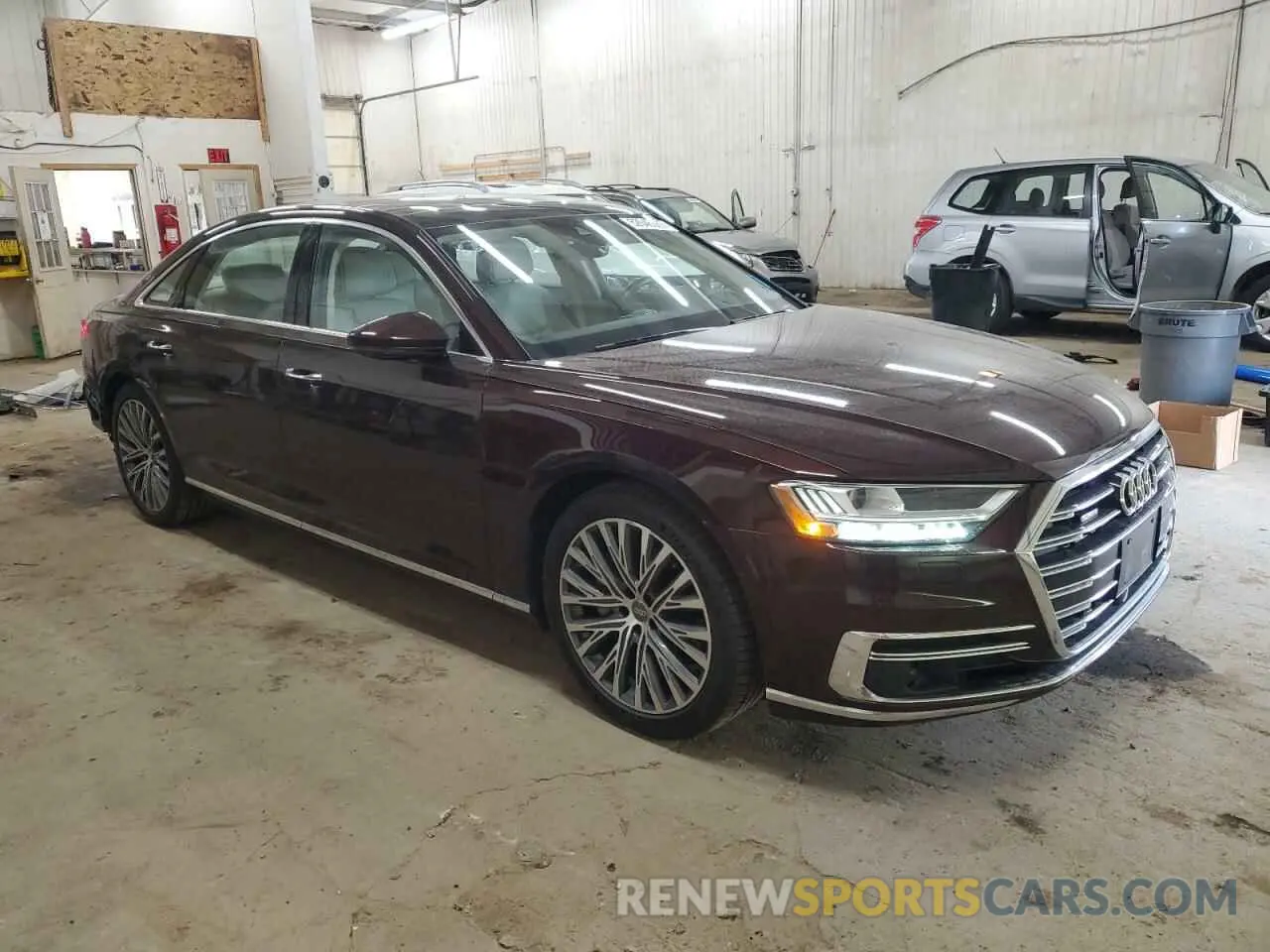 4 Photograph of a damaged car WAU8DAF85KN019978 AUDI A8 2019