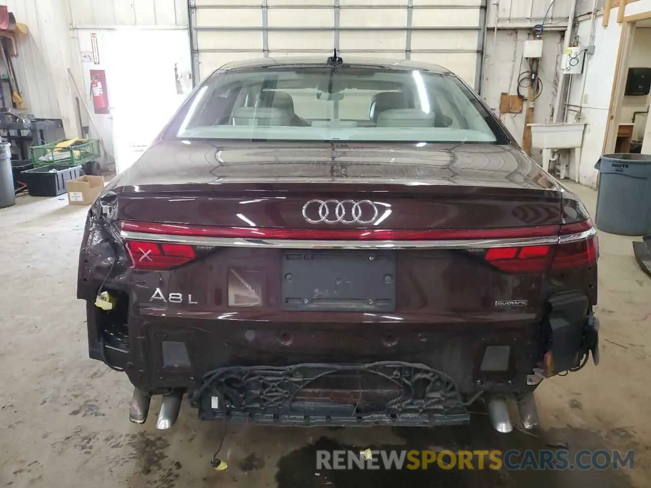 6 Photograph of a damaged car WAU8DAF85KN019978 AUDI A8 2019