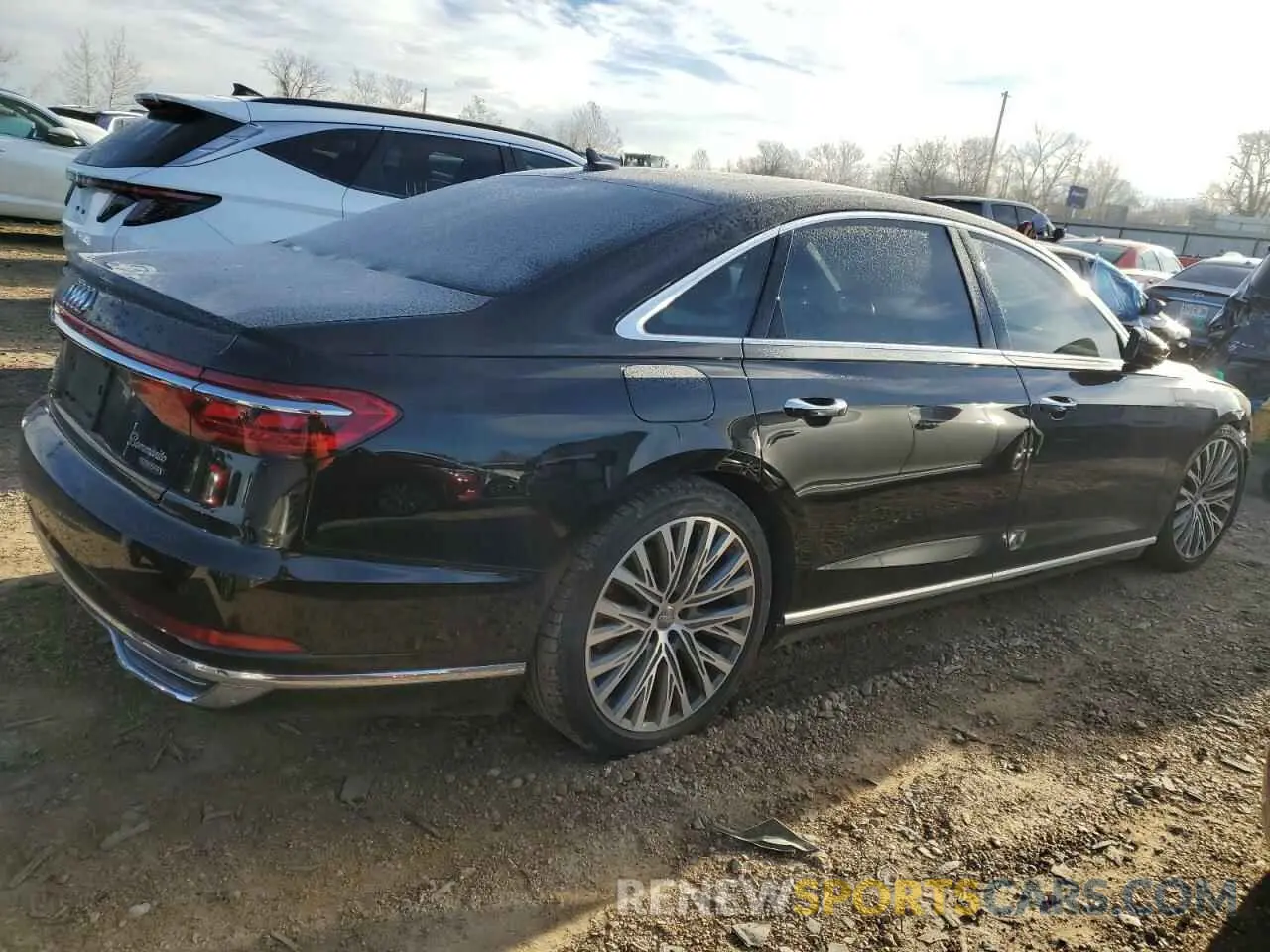 3 Photograph of a damaged car WAU8DAF86KN002476 AUDI A8 2019