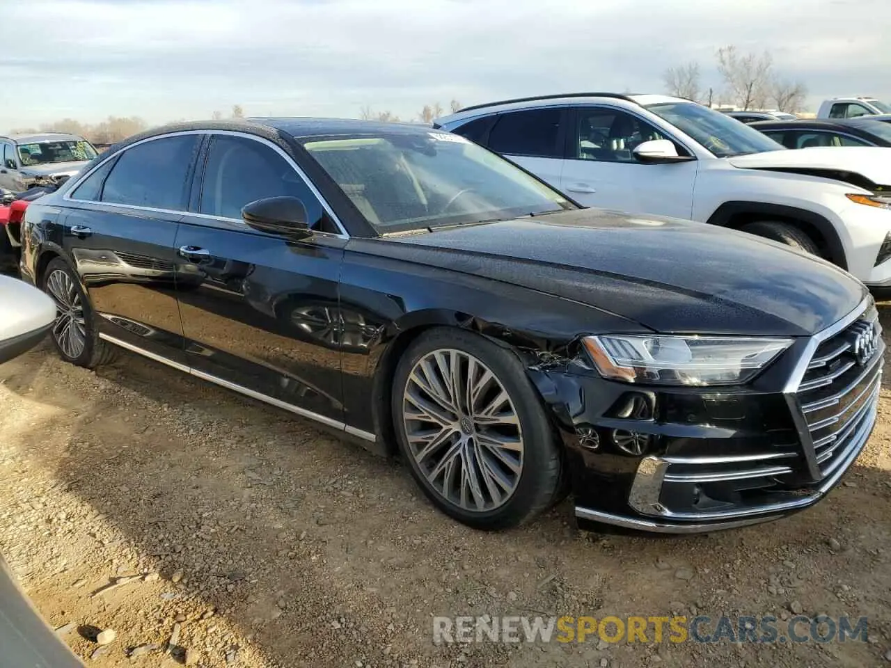 4 Photograph of a damaged car WAU8DAF86KN002476 AUDI A8 2019