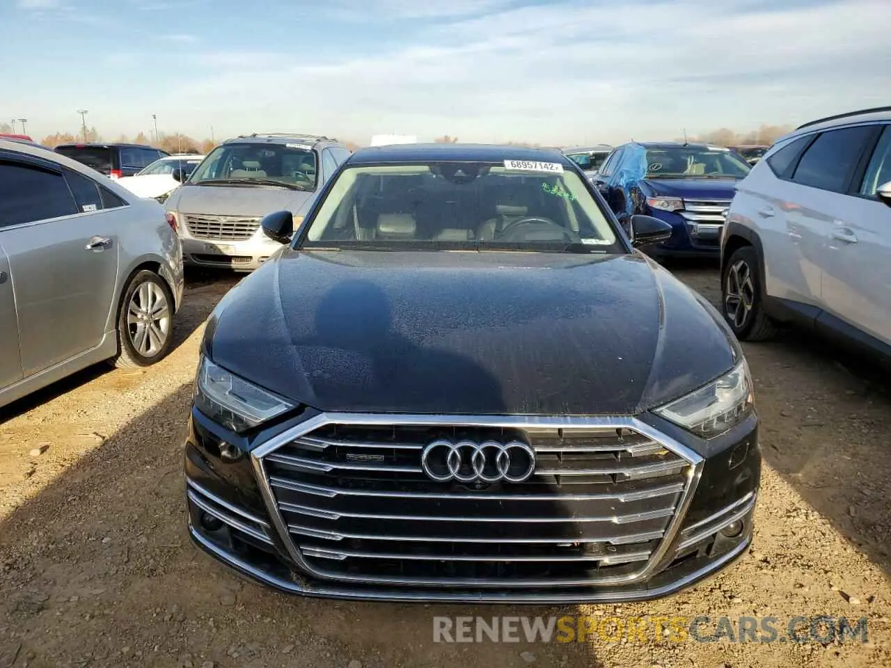 5 Photograph of a damaged car WAU8DAF86KN002476 AUDI A8 2019